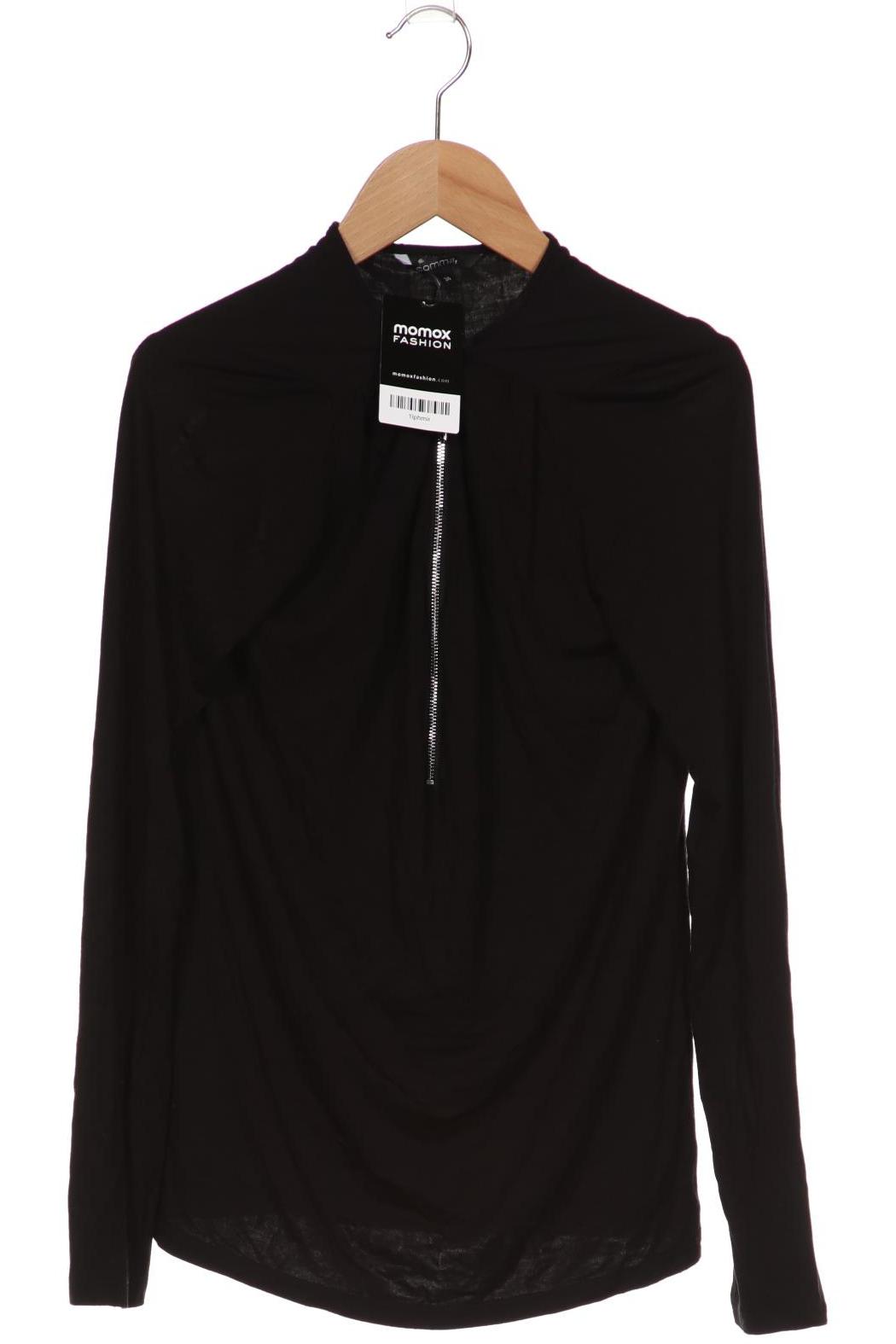 

Comma Damen Langarmshirt, schwarz