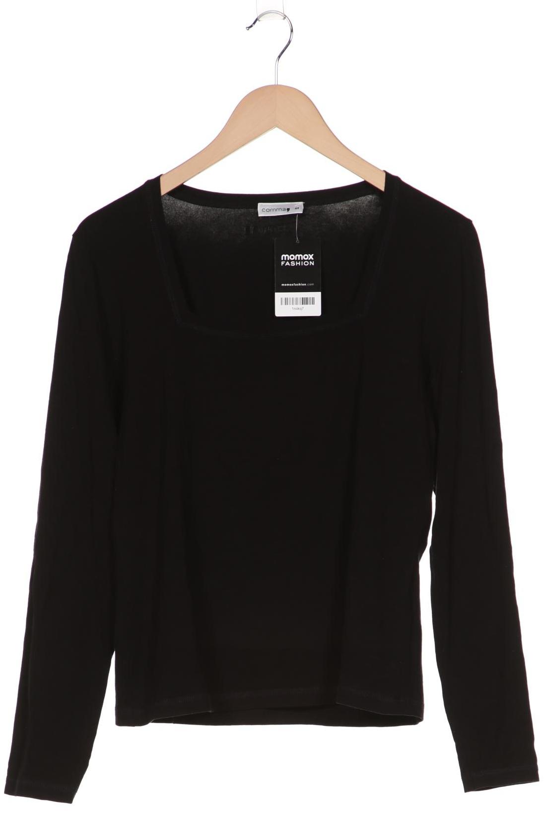 

Comma Damen Langarmshirt, schwarz