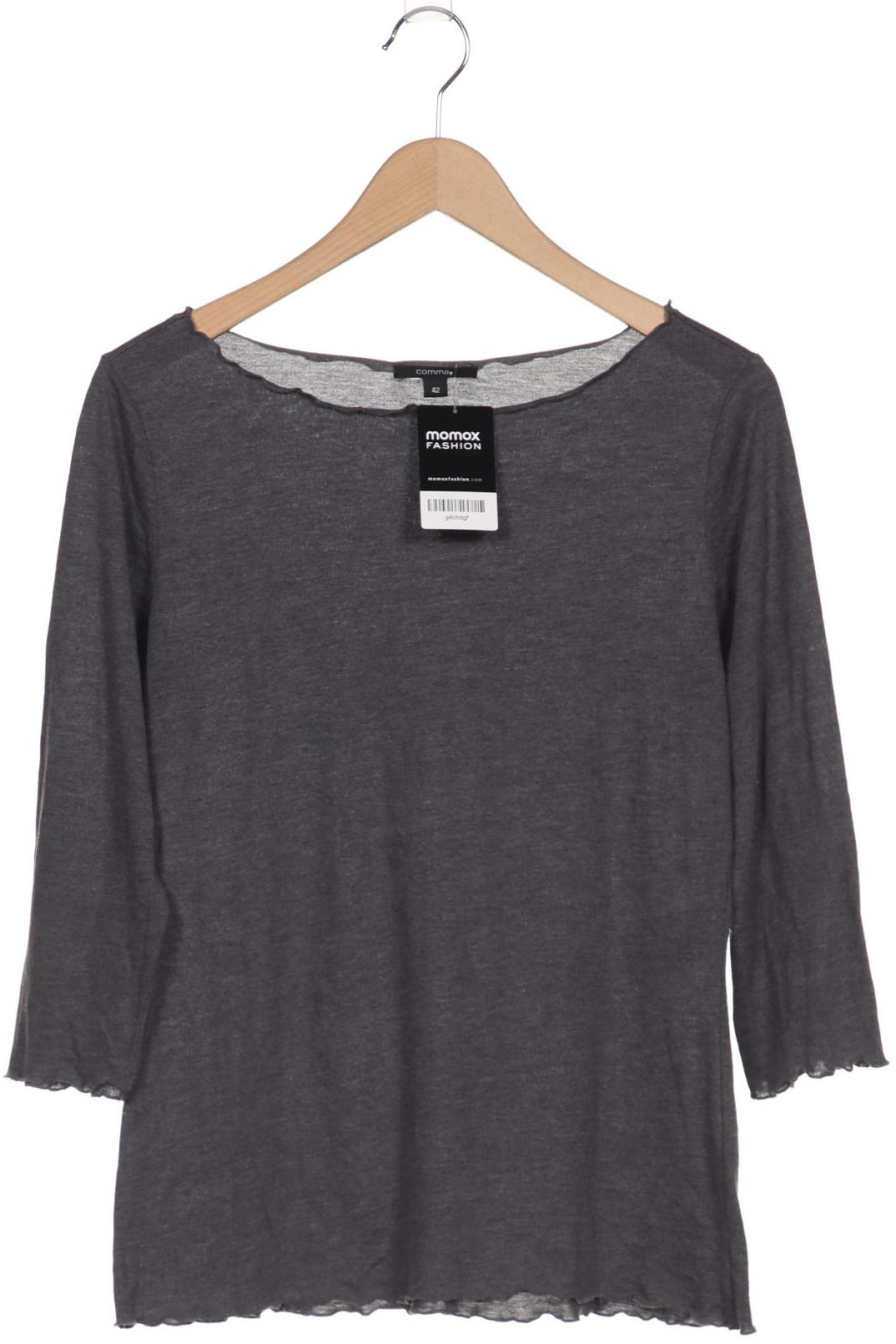 

Comma Damen Langarmshirt, grau