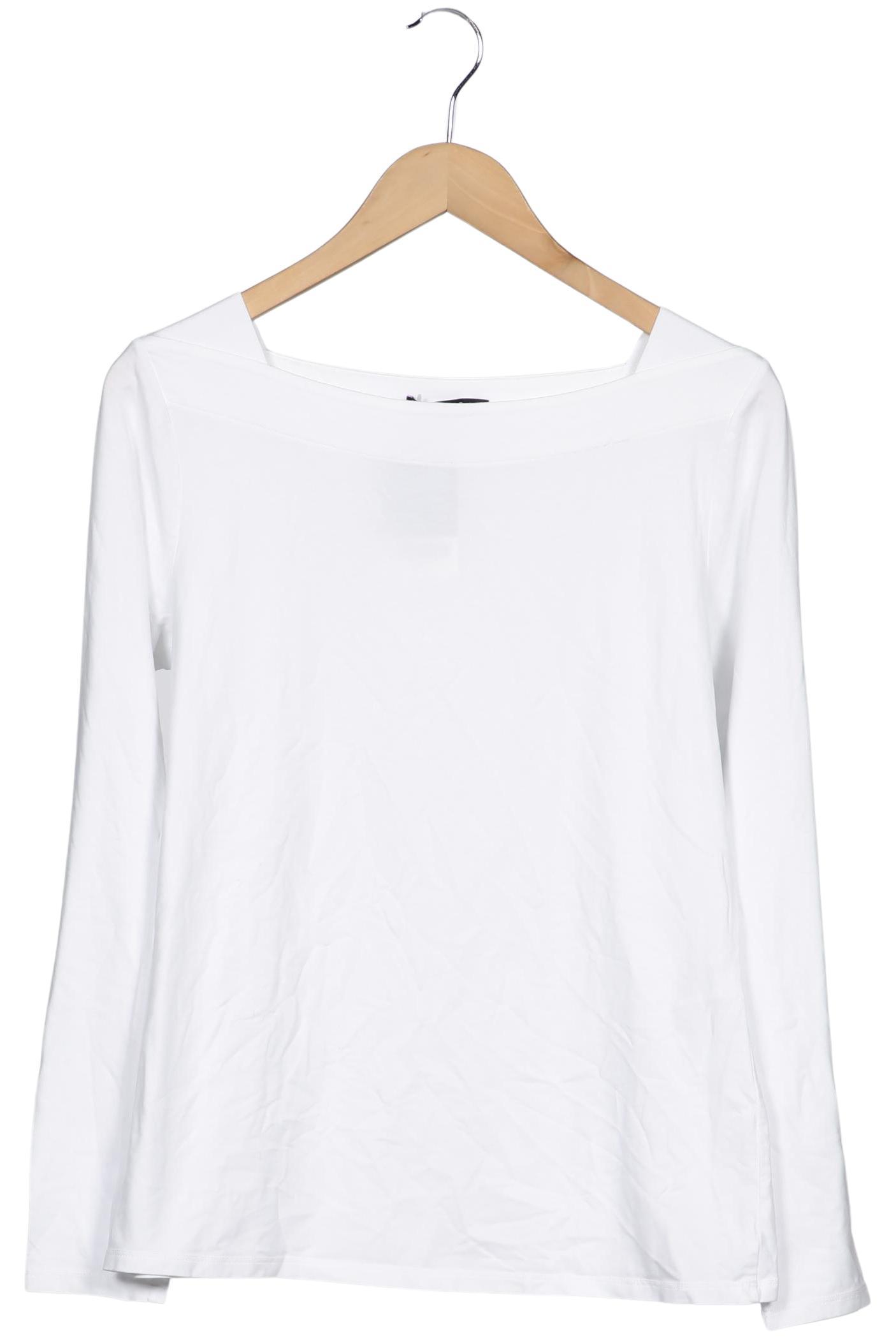 

Comma Damen Langarmshirt, weiß, Gr. 42