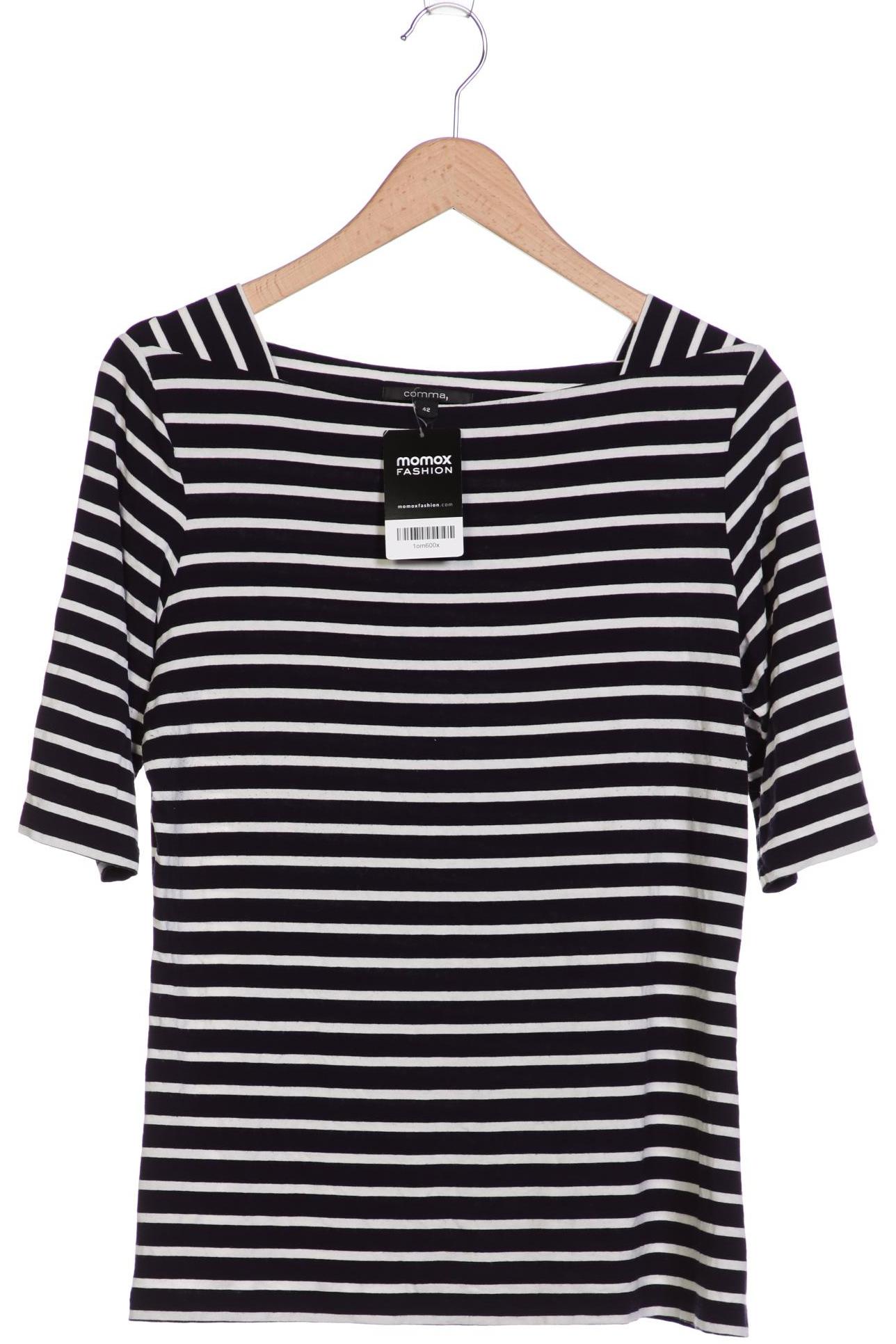

Comma Damen Langarmshirt, marineblau