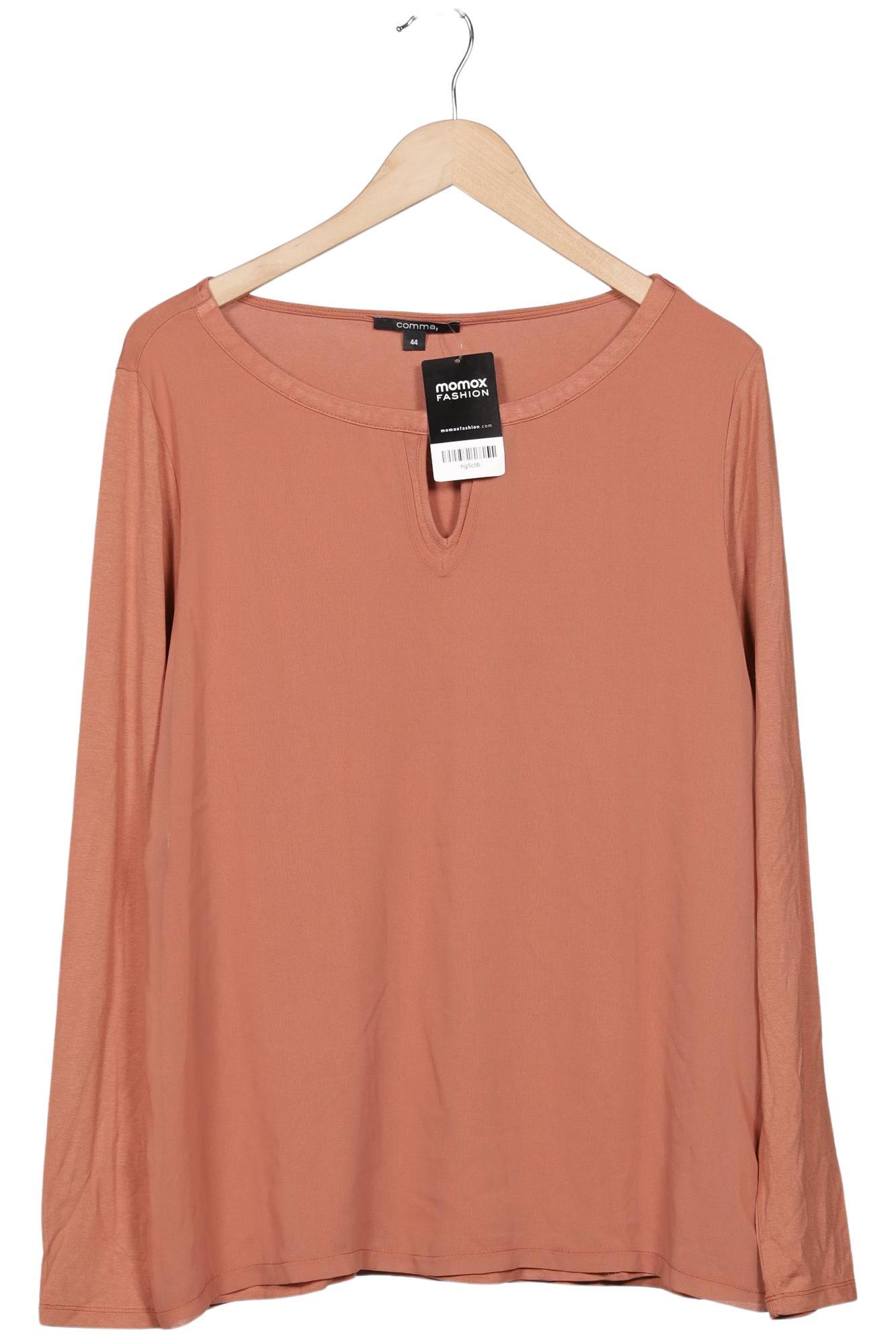 

Comma Damen Langarmshirt, orange, Gr. 44