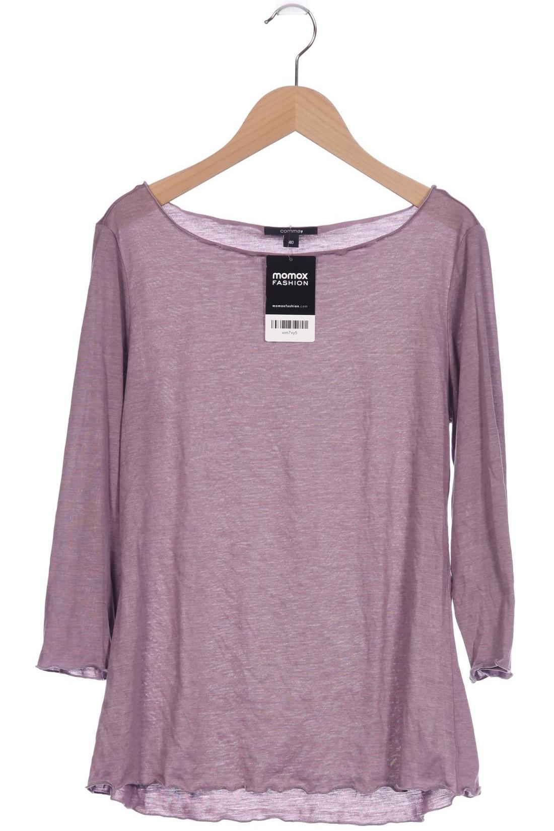 

Comma Damen Langarmshirt, pink, Gr. 40