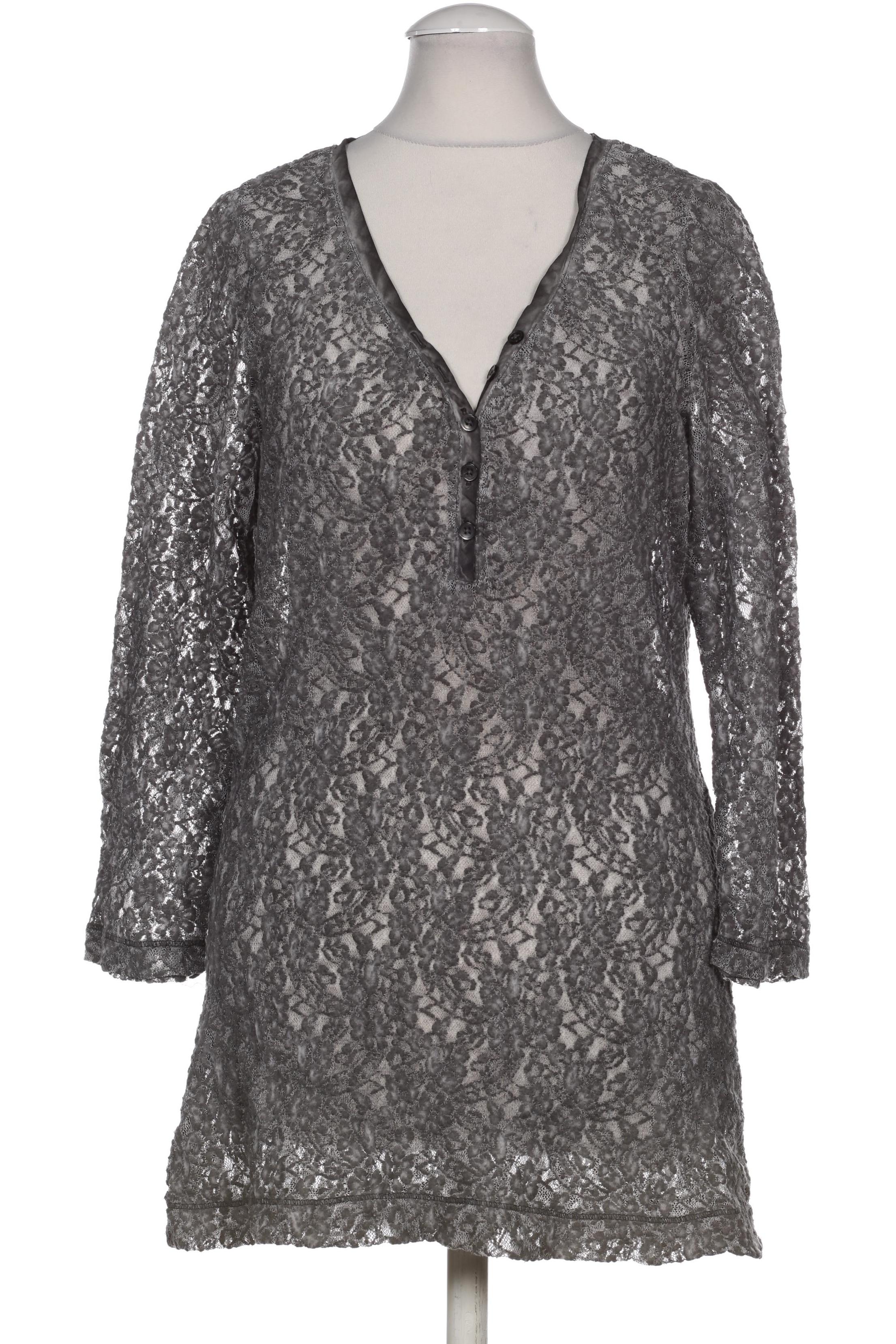 

Comma Damen Langarmshirt, grau, Gr. 36