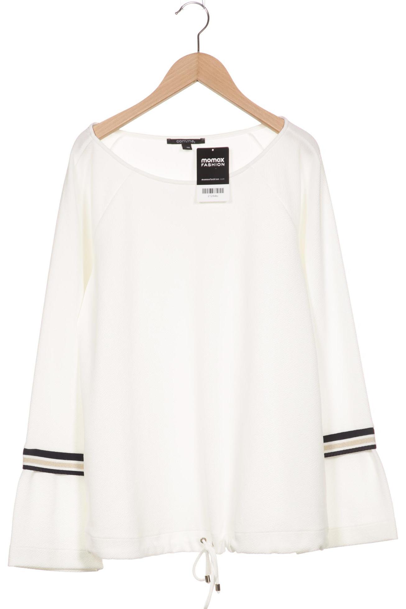 

Comma Damen Langarmshirt, weiß
