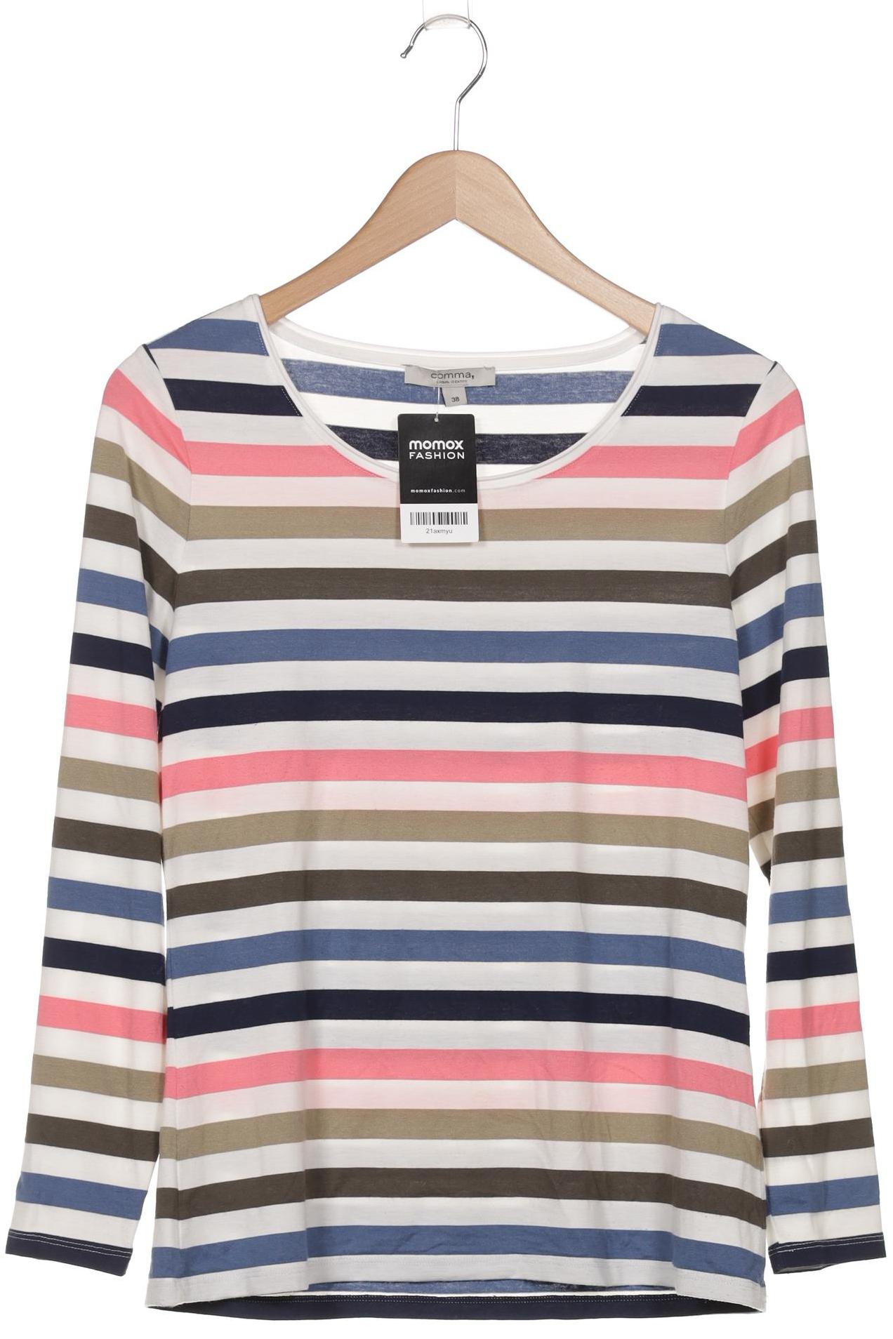 

Comma Damen Langarmshirt, mehrfarbig, Gr. 38