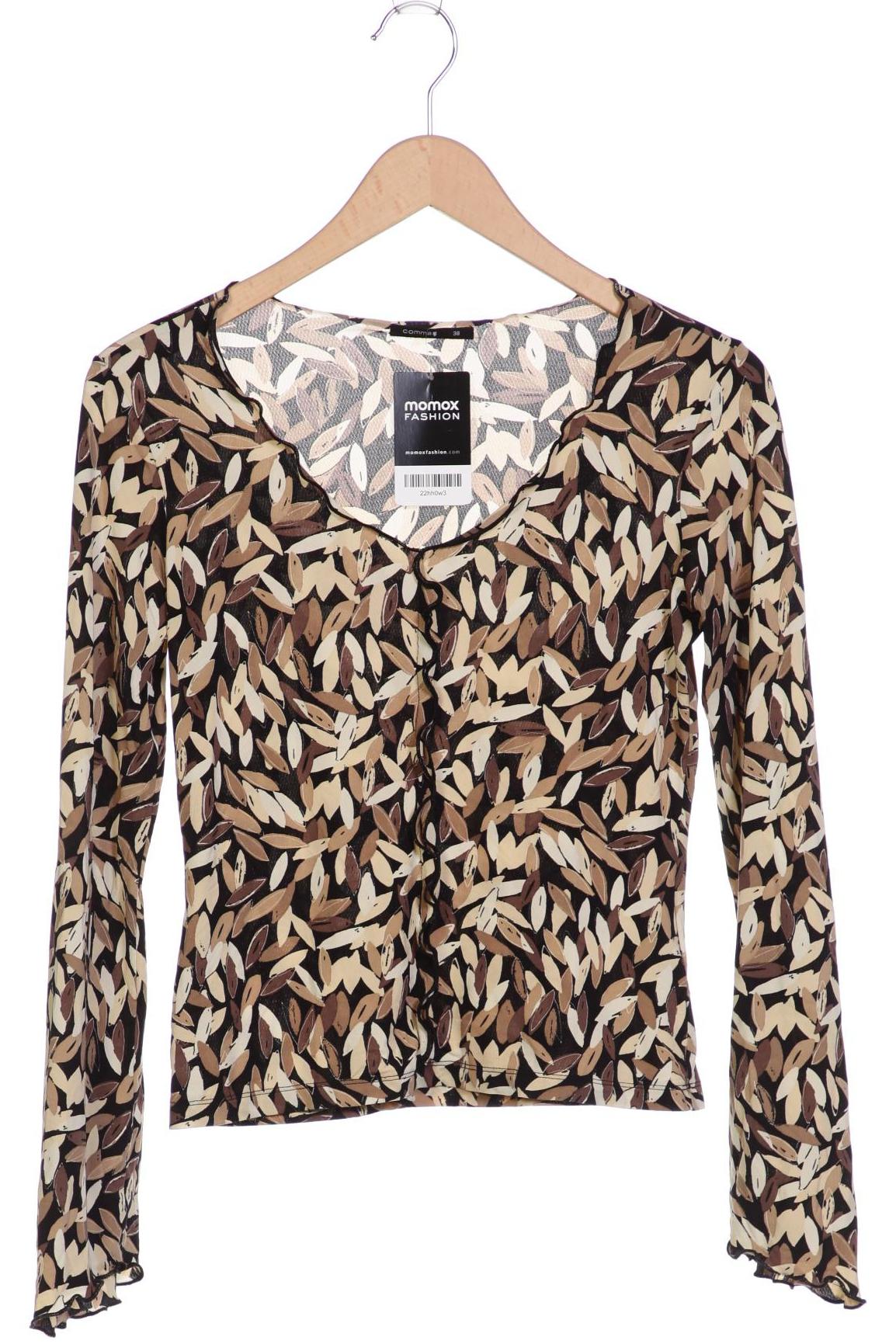 

Comma Damen Langarmshirt, beige, Gr. 38