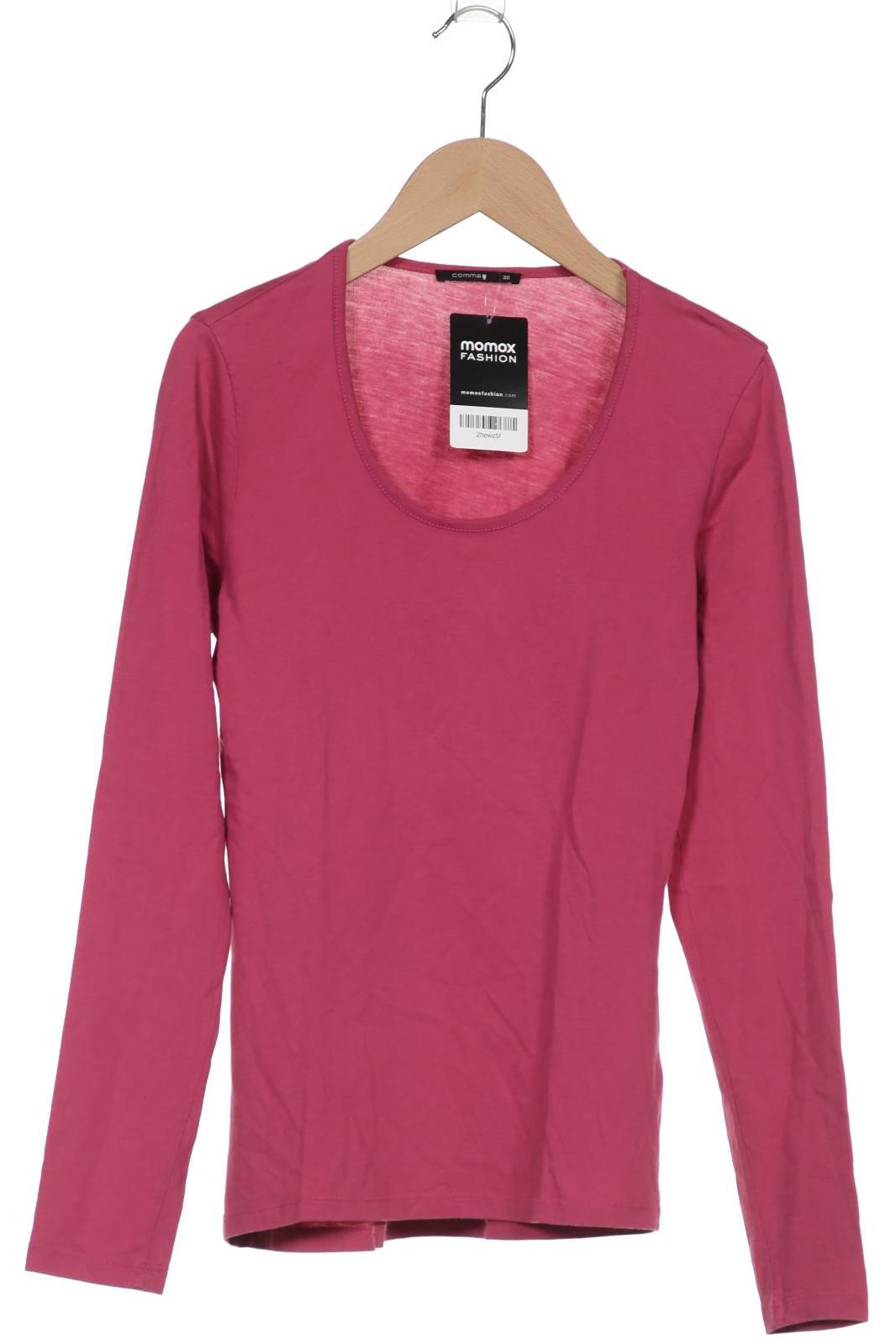 

Comma Damen Langarmshirt, pink, Gr. 36