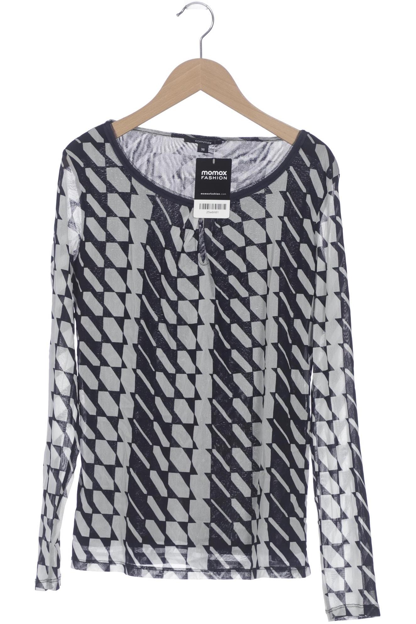

Comma Damen Langarmshirt, marineblau, Gr. 38