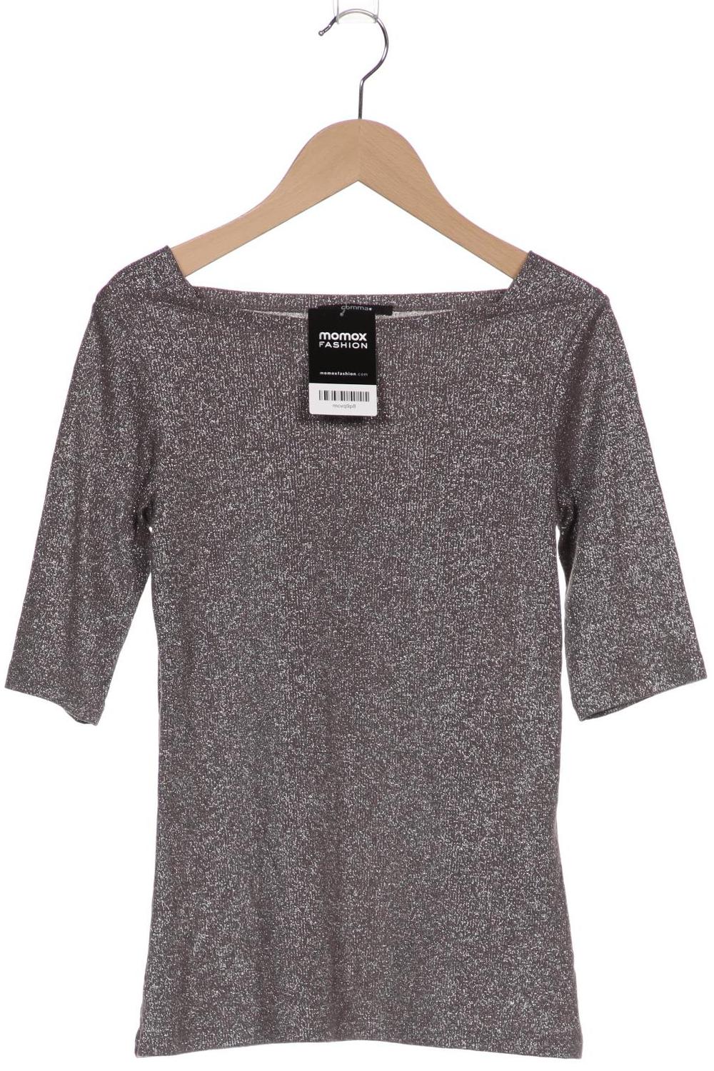 

Comma Damen Langarmshirt, grau, Gr. 34