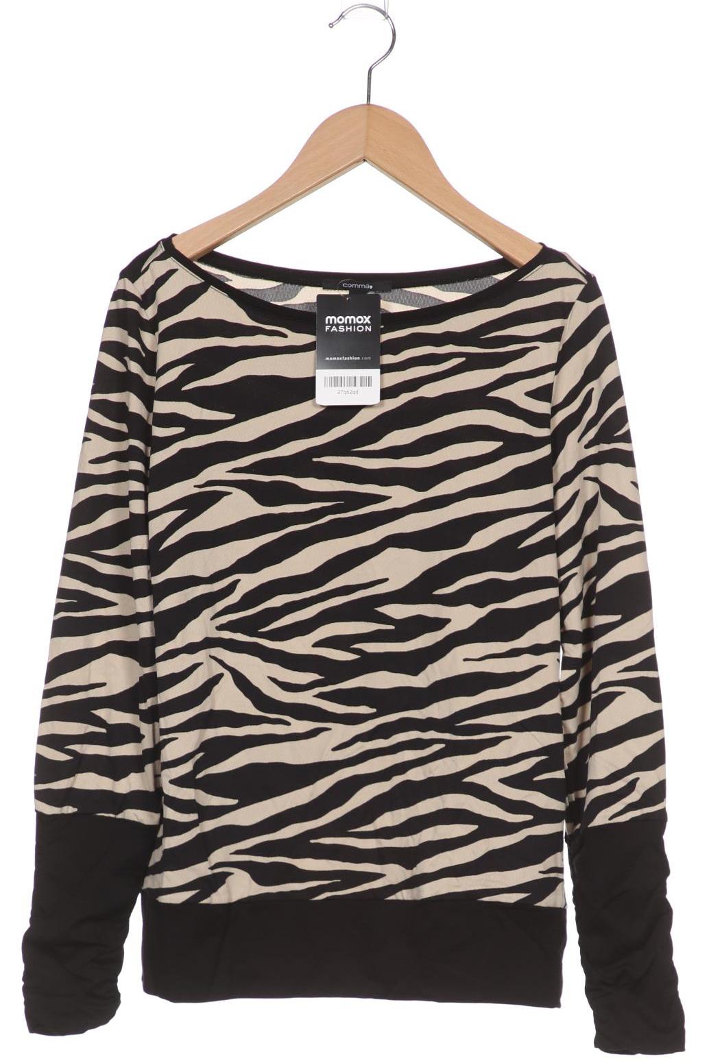 

Comma Damen Langarmshirt, schwarz, Gr. 36