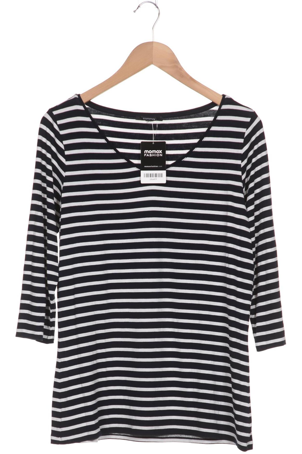

Comma Damen Langarmshirt, marineblau
