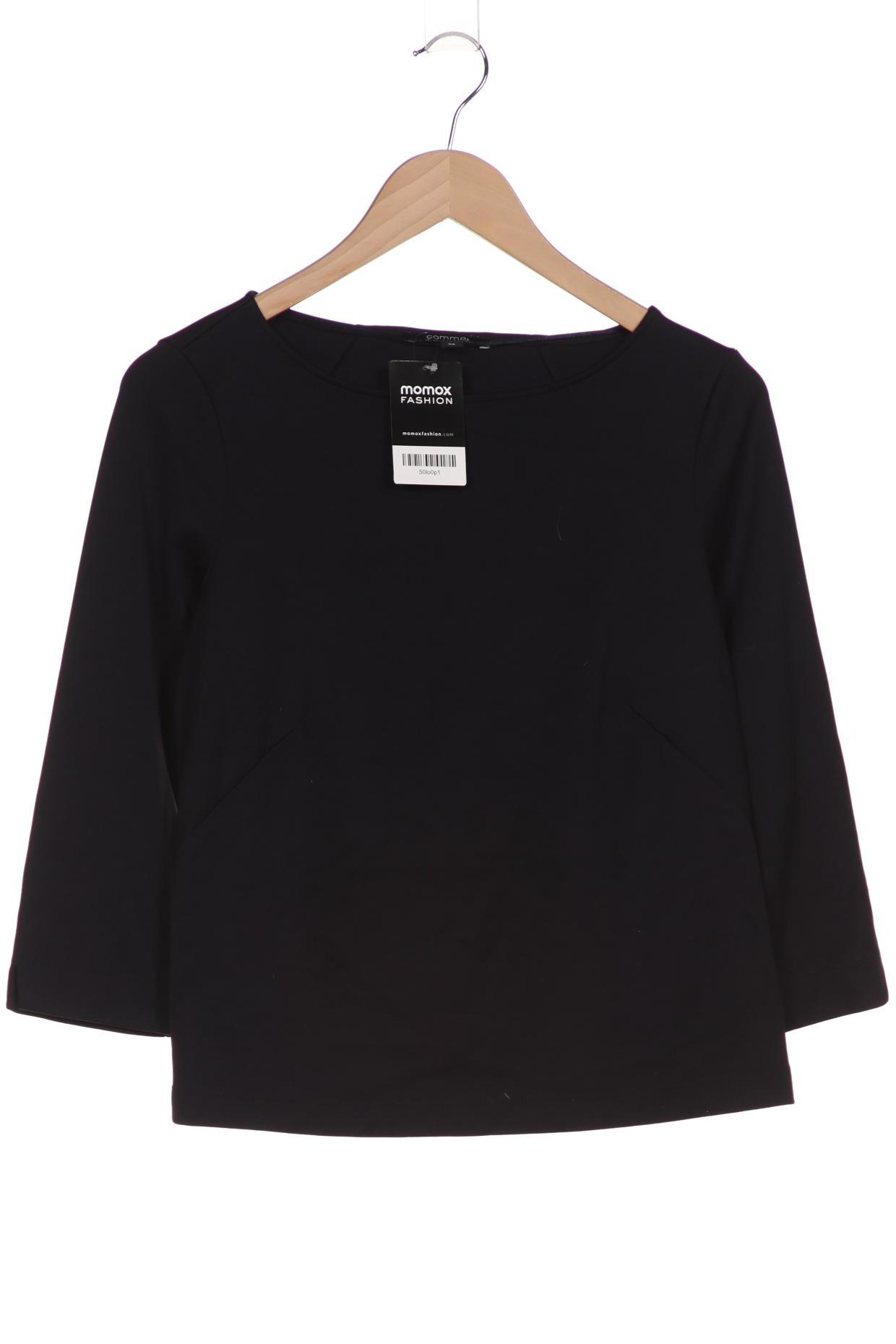 

Comma Damen Langarmshirt, marineblau, Gr. 36