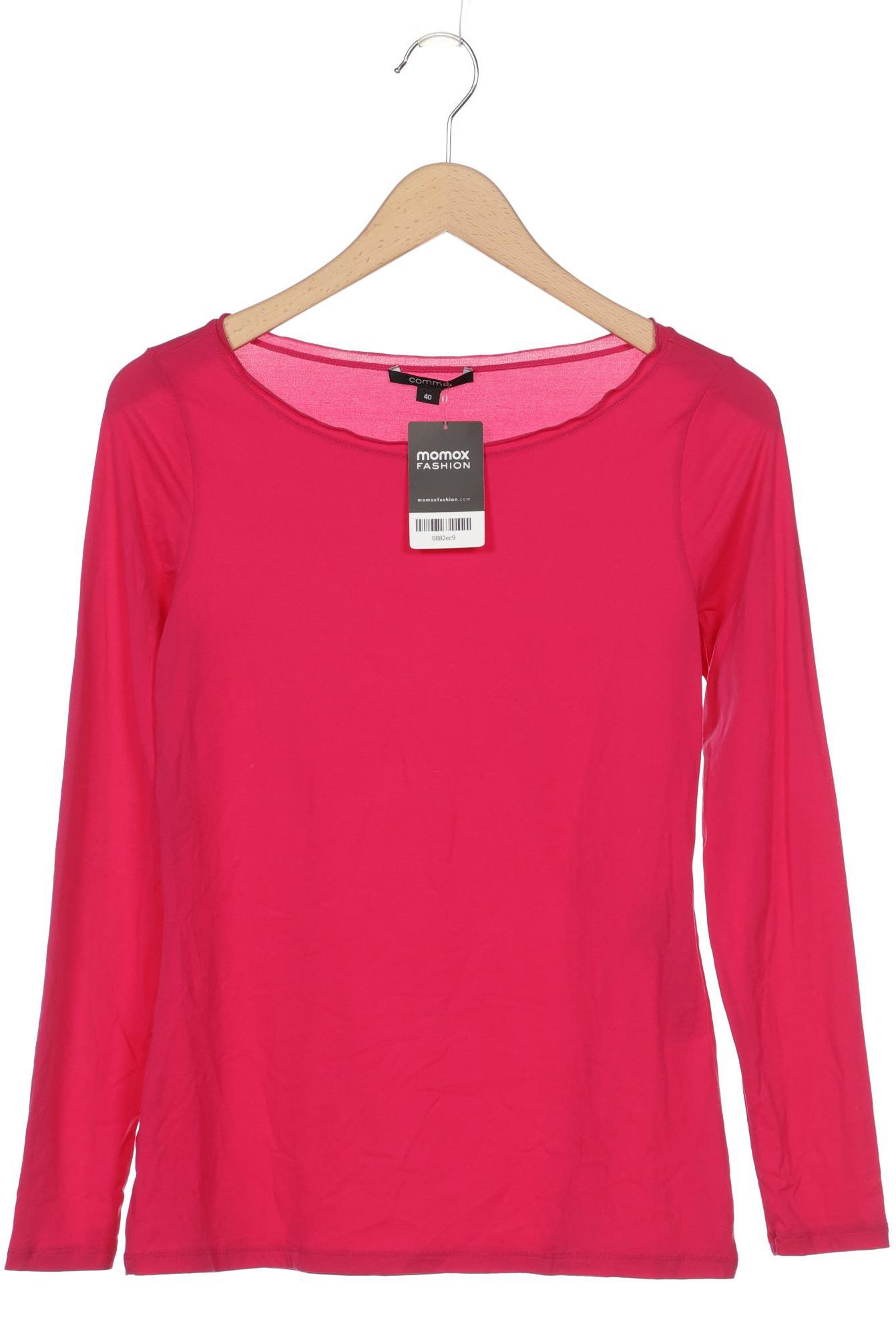 

Comma Damen Langarmshirt, pink, Gr. 40