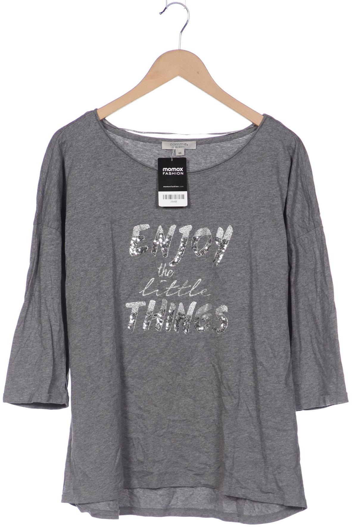 

Comma Damen Langarmshirt, grau, Gr. 44