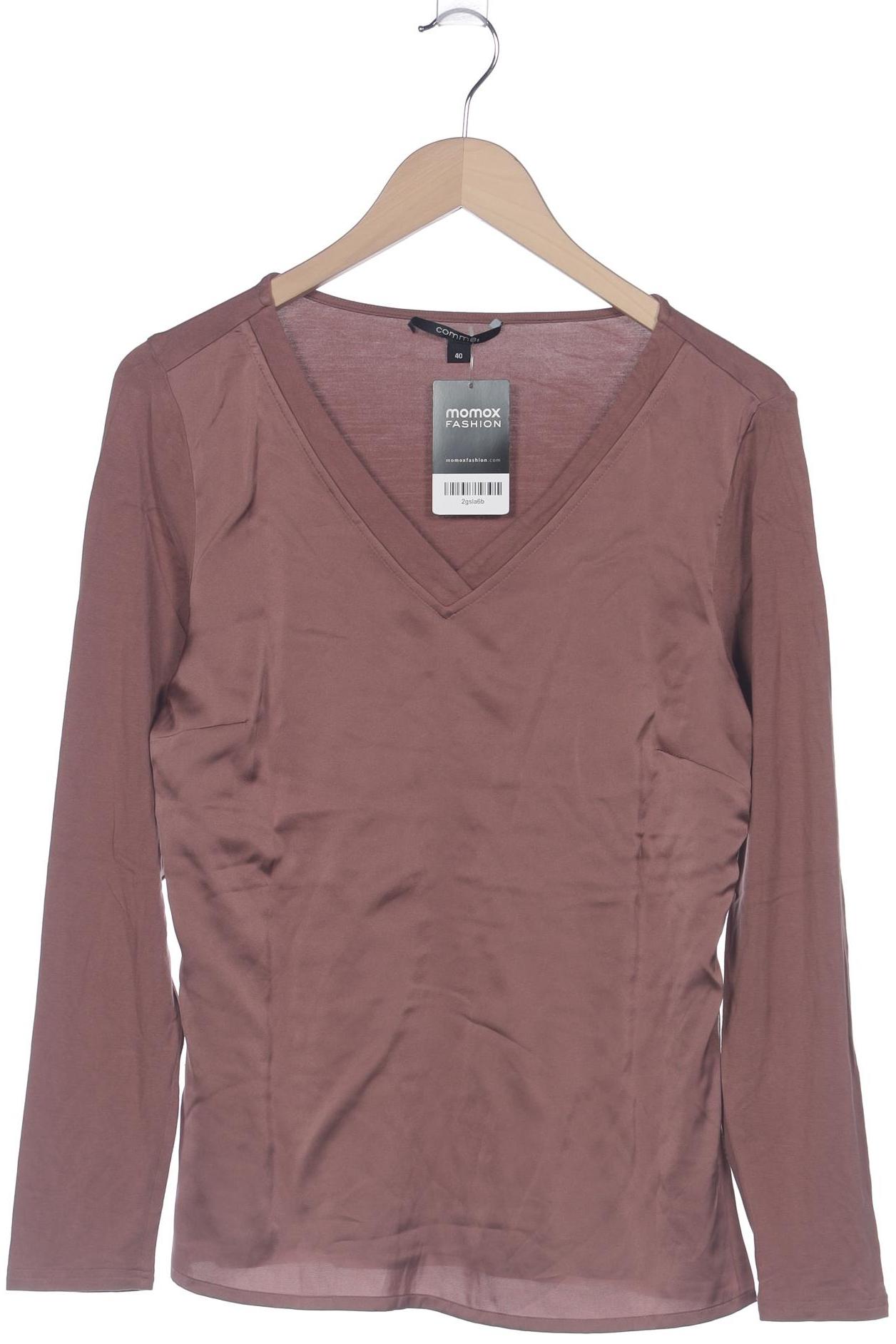 

Comma Damen Langarmshirt, braun, Gr. 40
