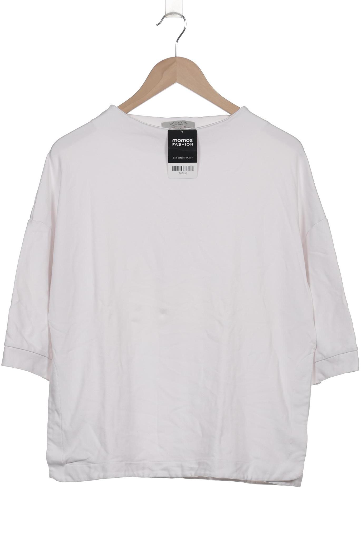 

Comma Damen Langarmshirt, weiß, Gr. 42