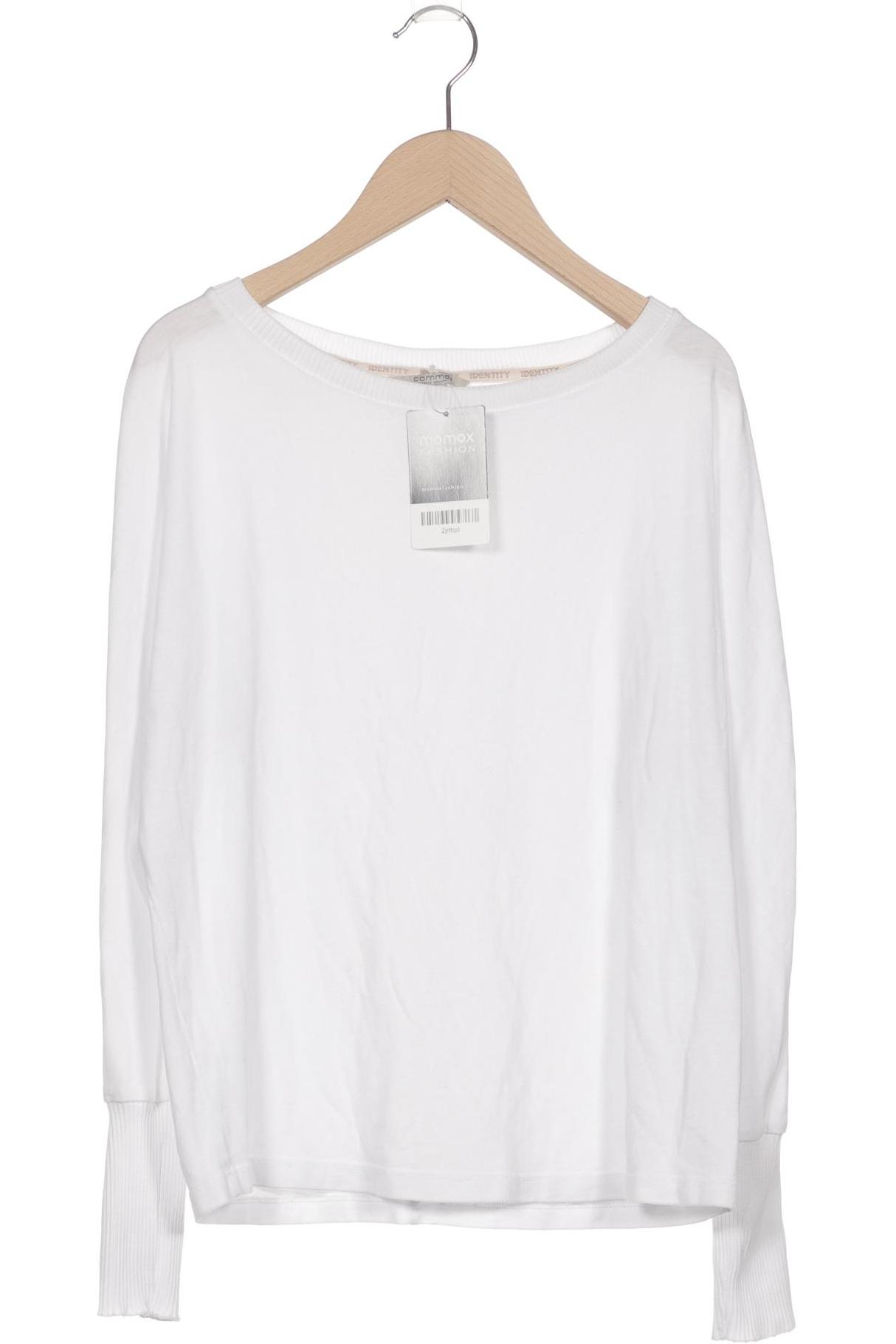 

Comma Damen Langarmshirt, weiß, Gr. 36
