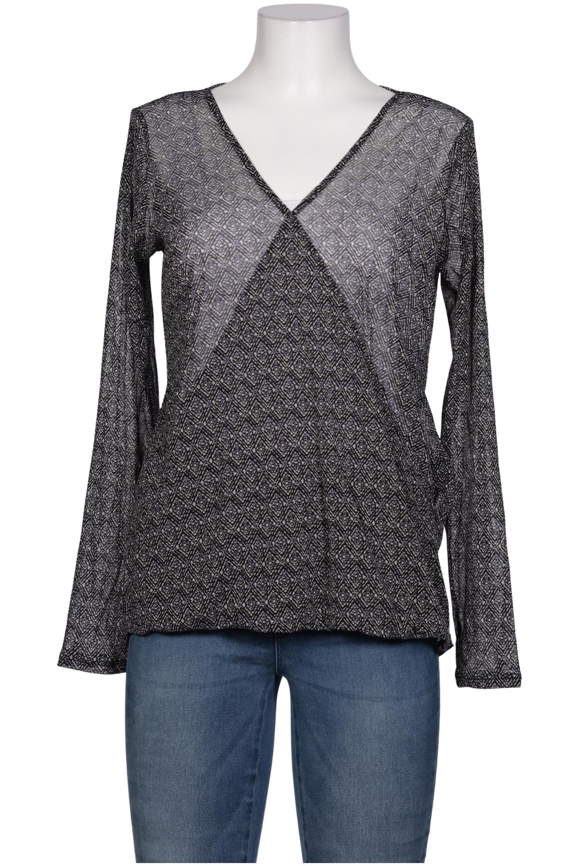 

Comma Damen Langarmshirt, marineblau, Gr. 42