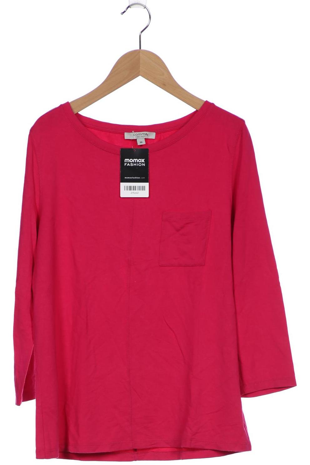 

Comma Damen Langarmshirt, pink