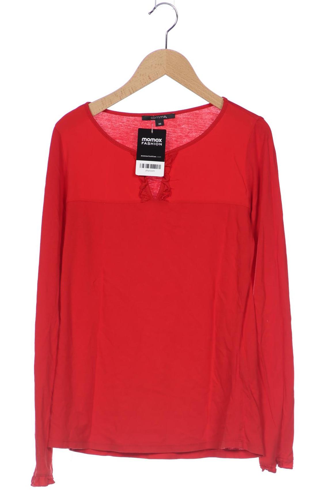

Comma Damen Langarmshirt, rot, Gr. 36