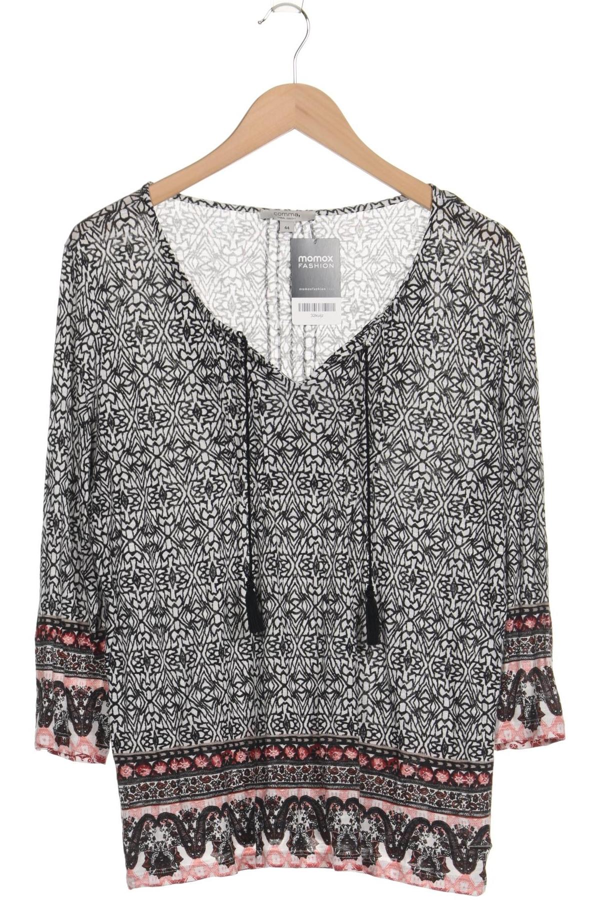 

Comma Damen Langarmshirt, mehrfarbig, Gr. 44