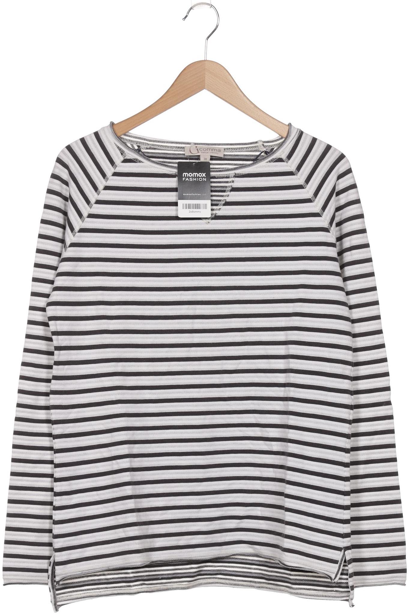 

Comma Damen Langarmshirt, weiß, Gr. 38