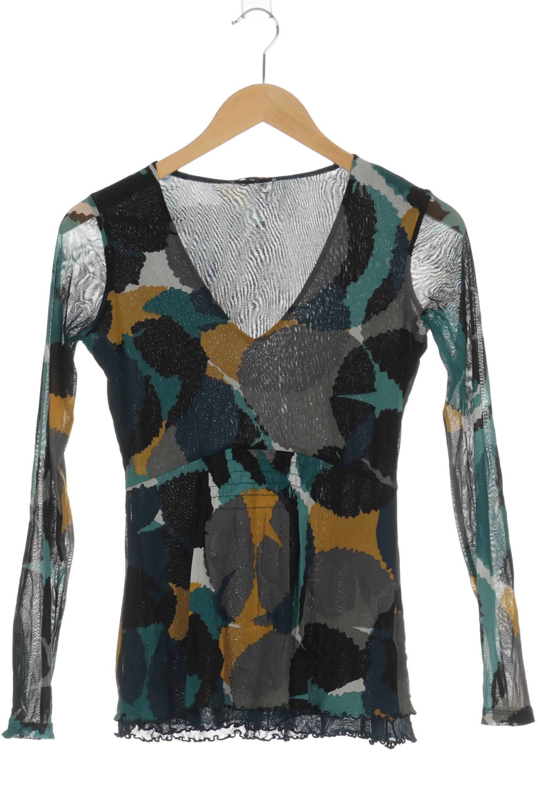 

Comma Damen Langarmshirt, blau, Gr. 34