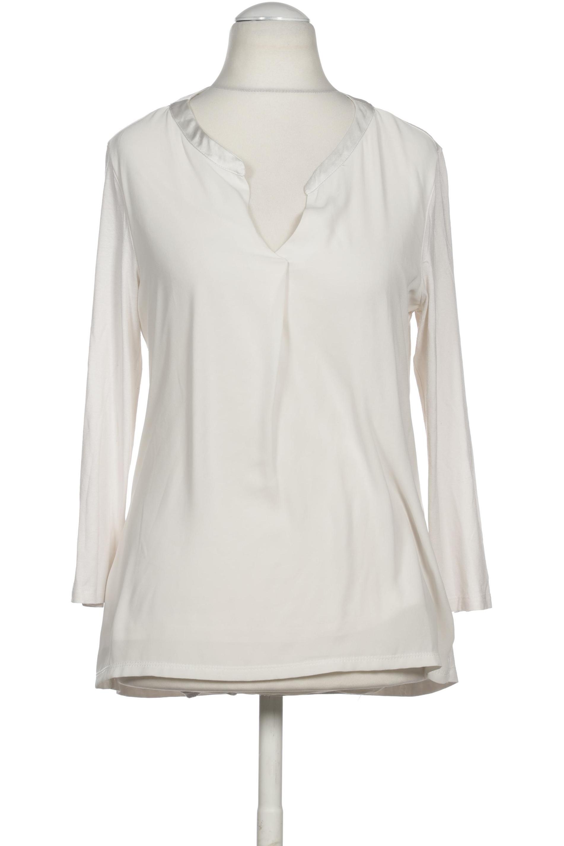 

Comma Damen Langarmshirt, weiß, Gr. 36