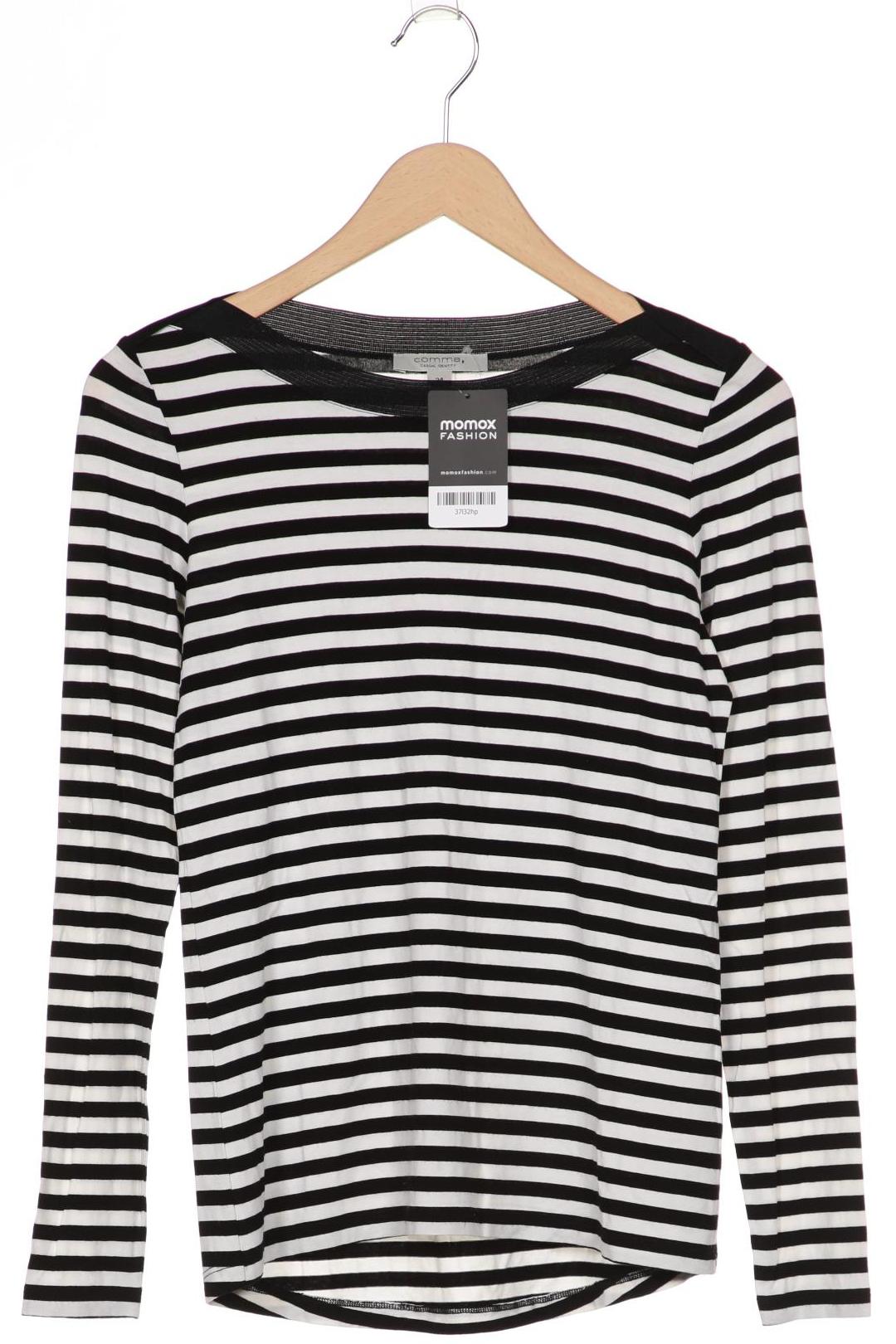 

Comma Damen Langarmshirt, schwarz