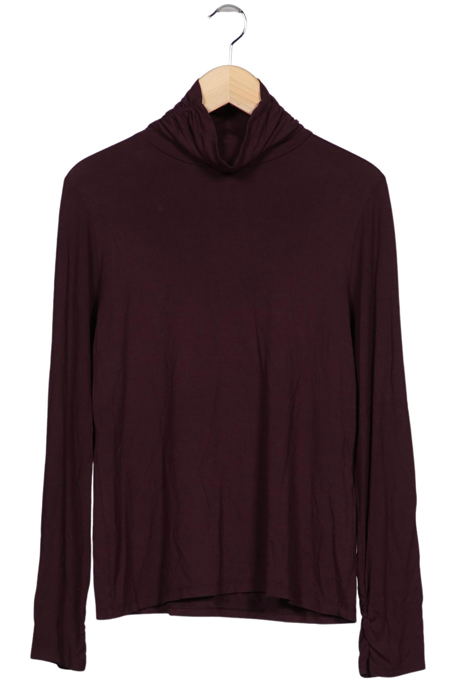

Comma Damen Langarmshirt, bordeaux, Gr. 38