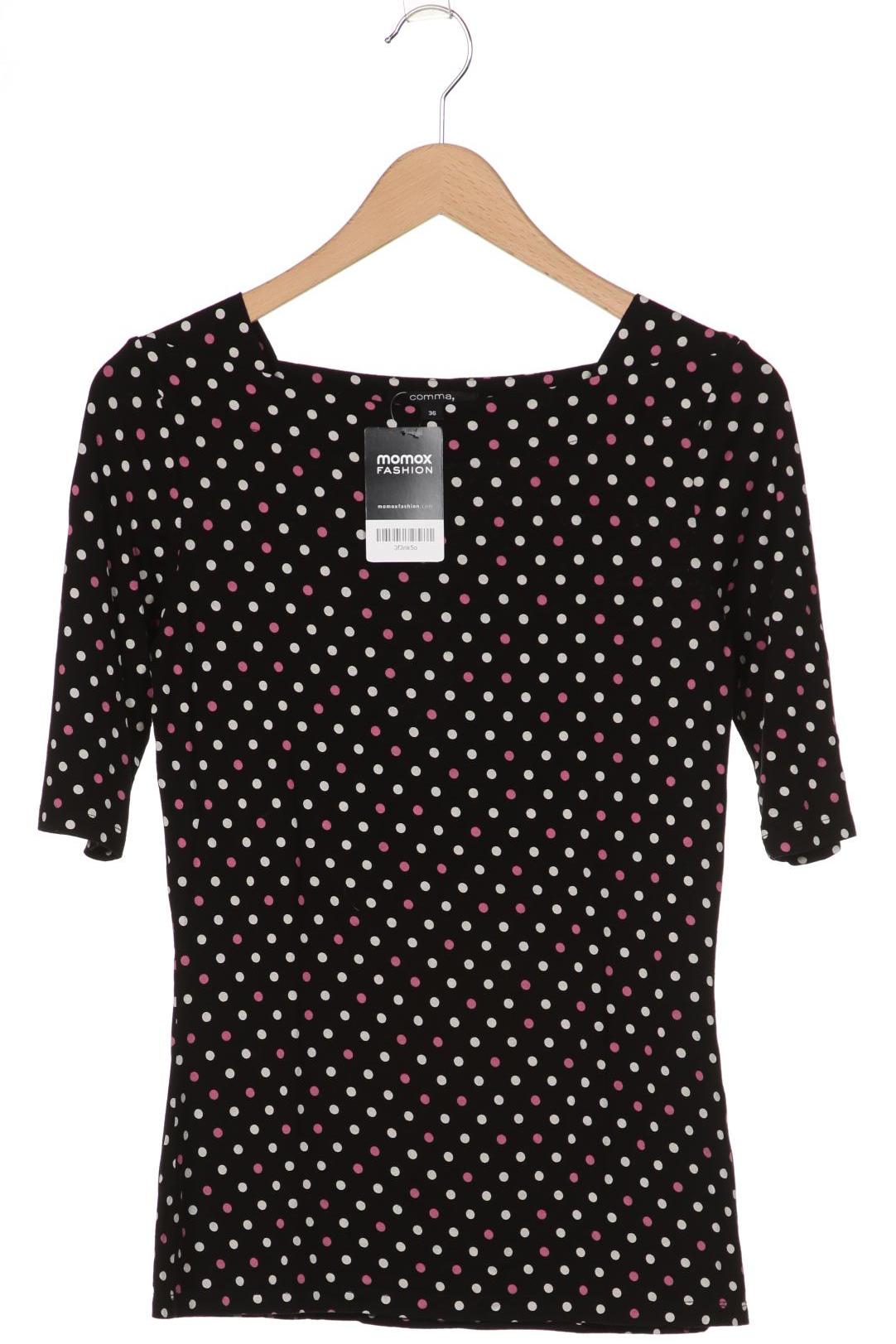 

Comma Damen Langarmshirt, schwarz