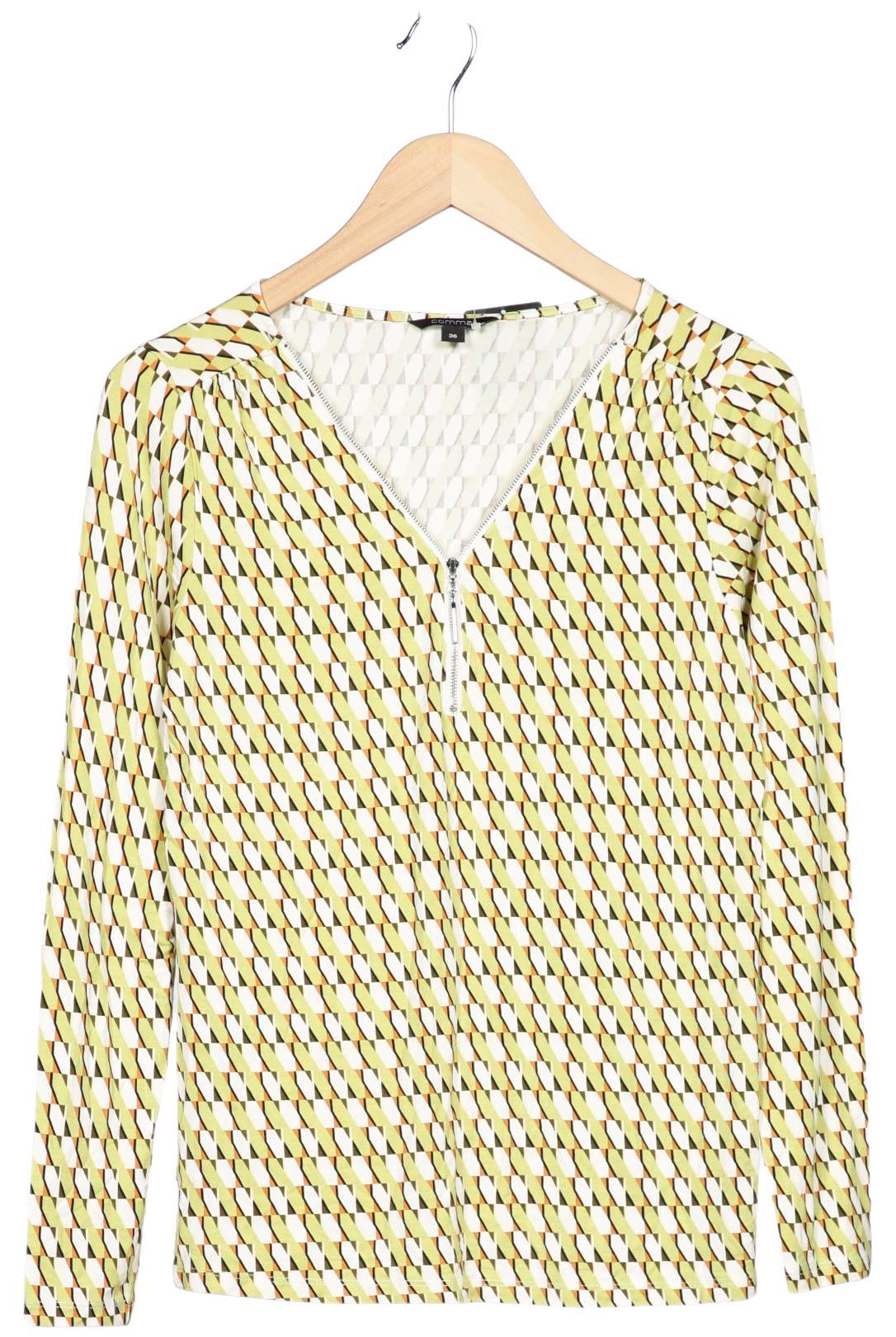 

Comma Damen Langarmshirt, mehrfarbig, Gr. 36