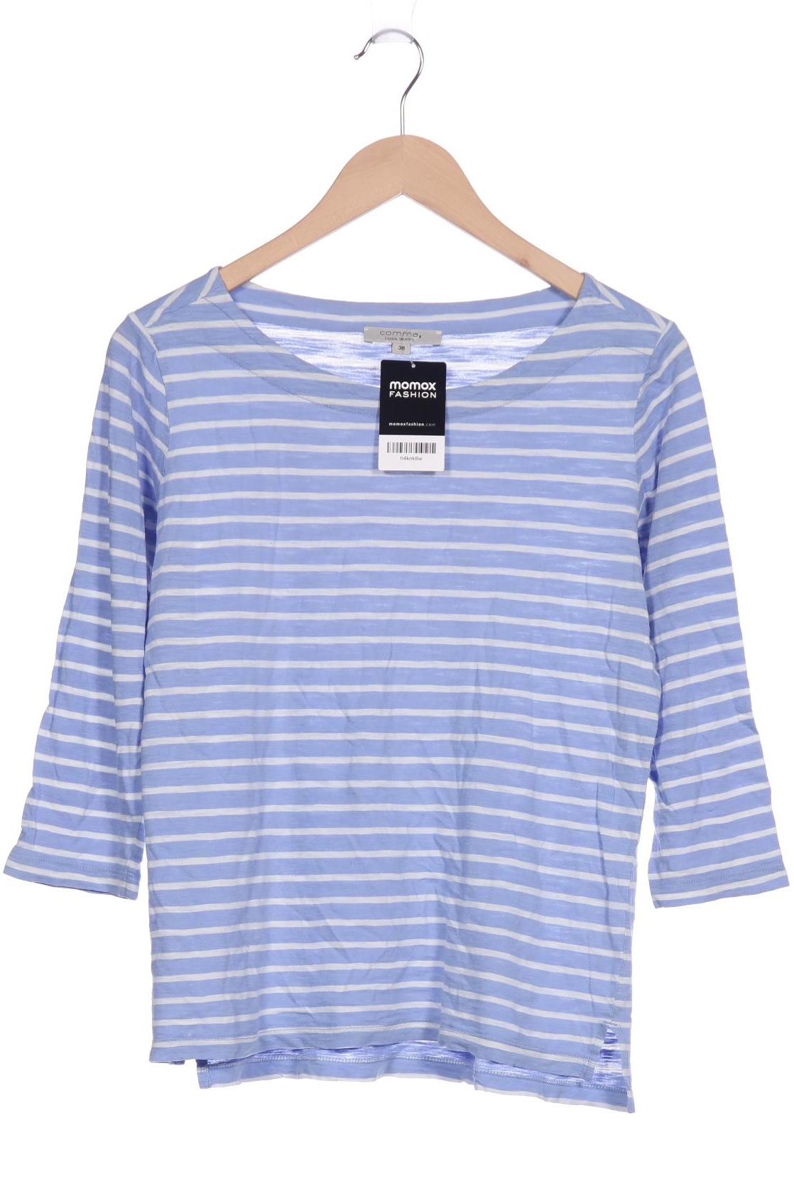 

Comma Damen Langarmshirt, blau, Gr. 38