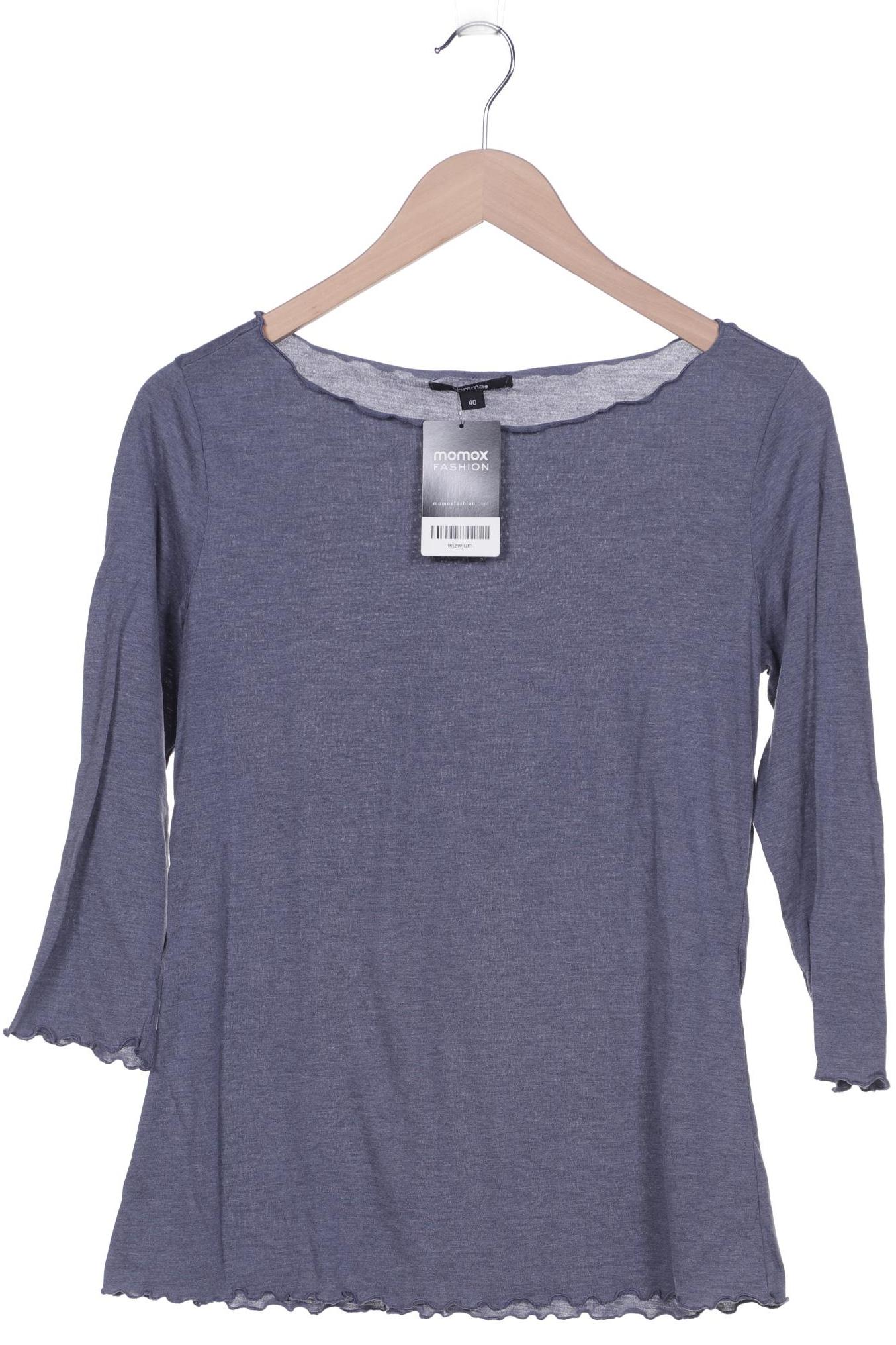

Comma Damen Langarmshirt, blau