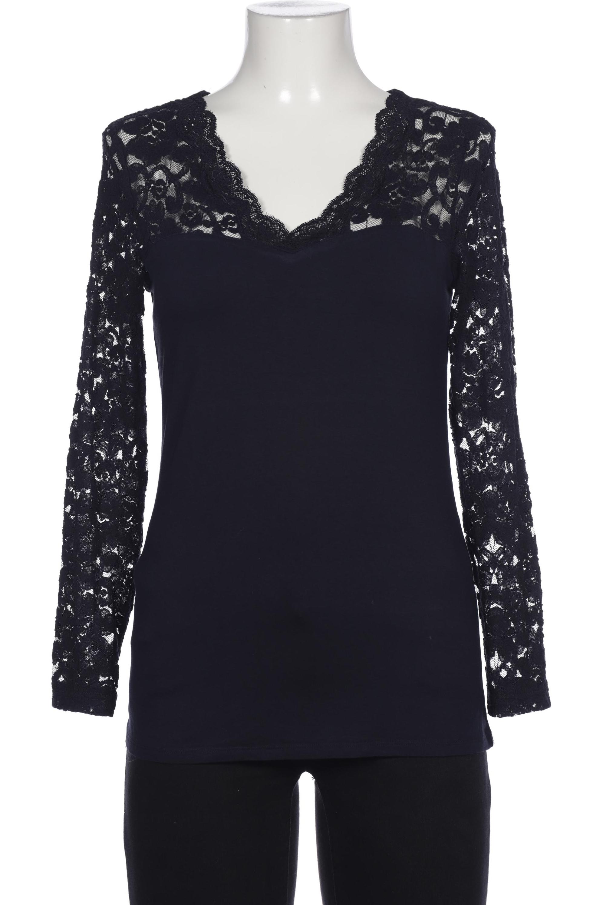 

Comma Damen Langarmshirt, marineblau, Gr. 36