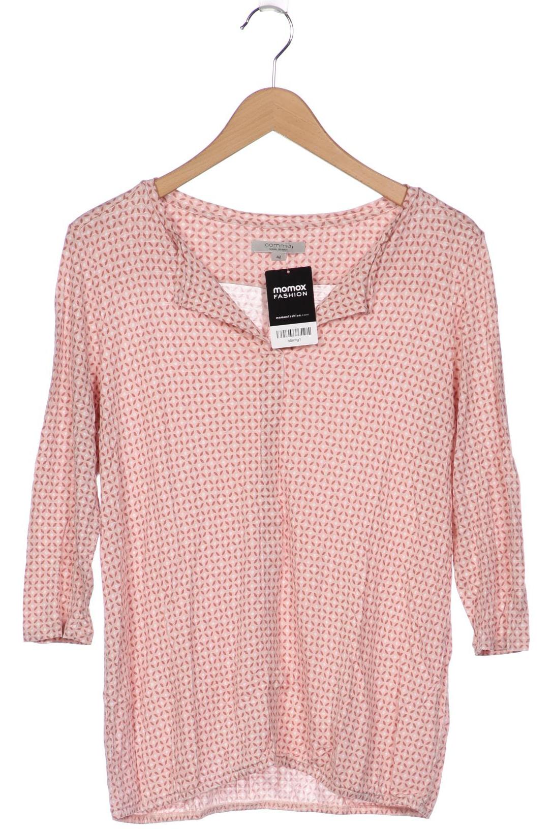 

Comma Damen Langarmshirt, pink, Gr. 42