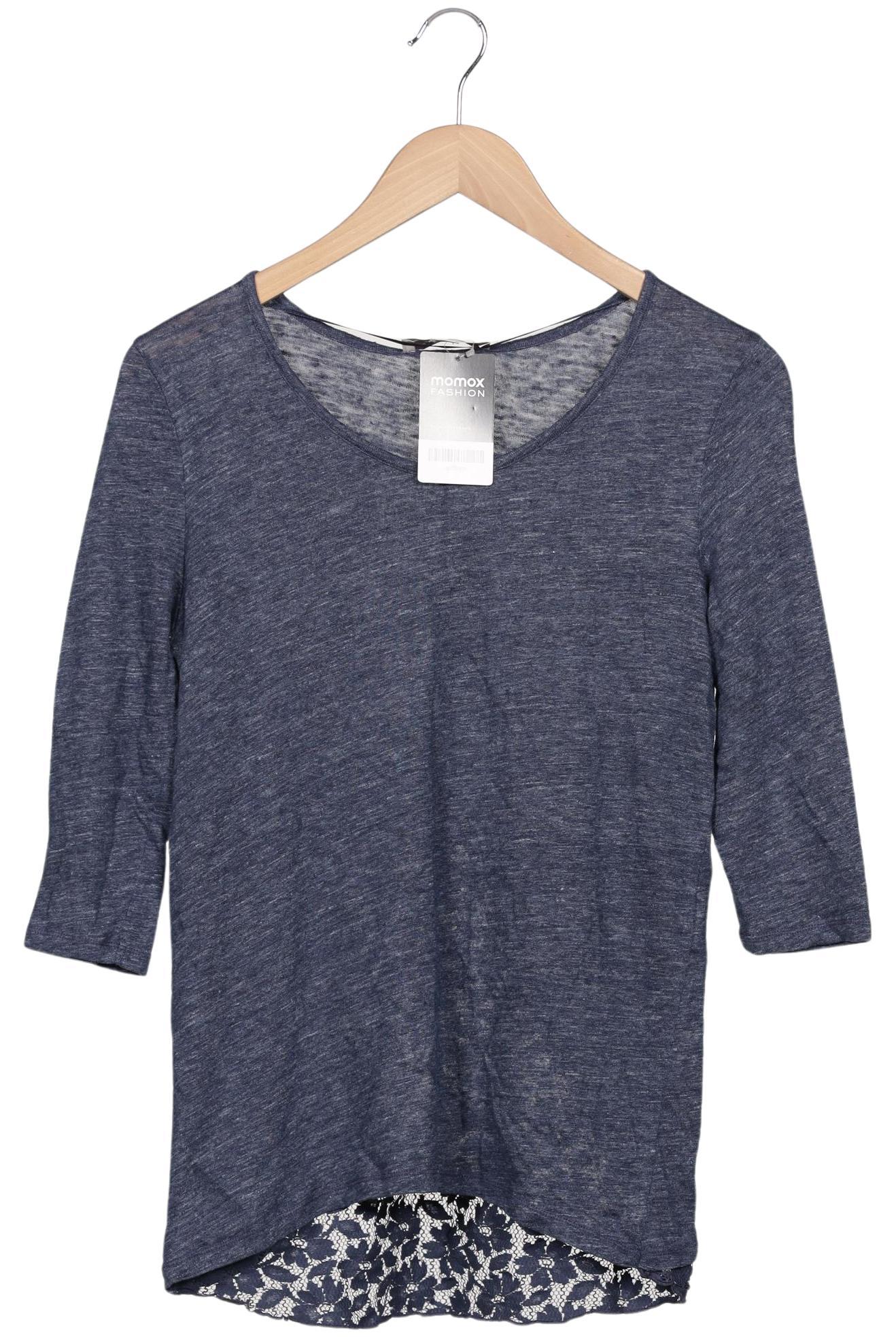 

Comma Damen Langarmshirt, marineblau, Gr. 36