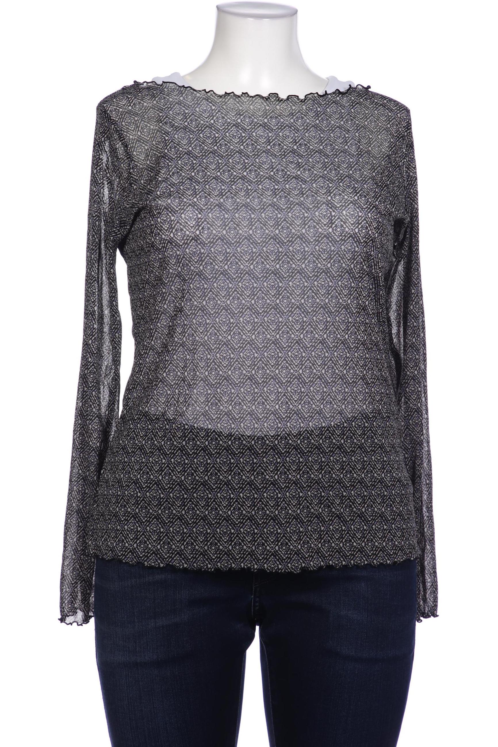 

Comma Damen Langarmshirt, schwarz, Gr. 44