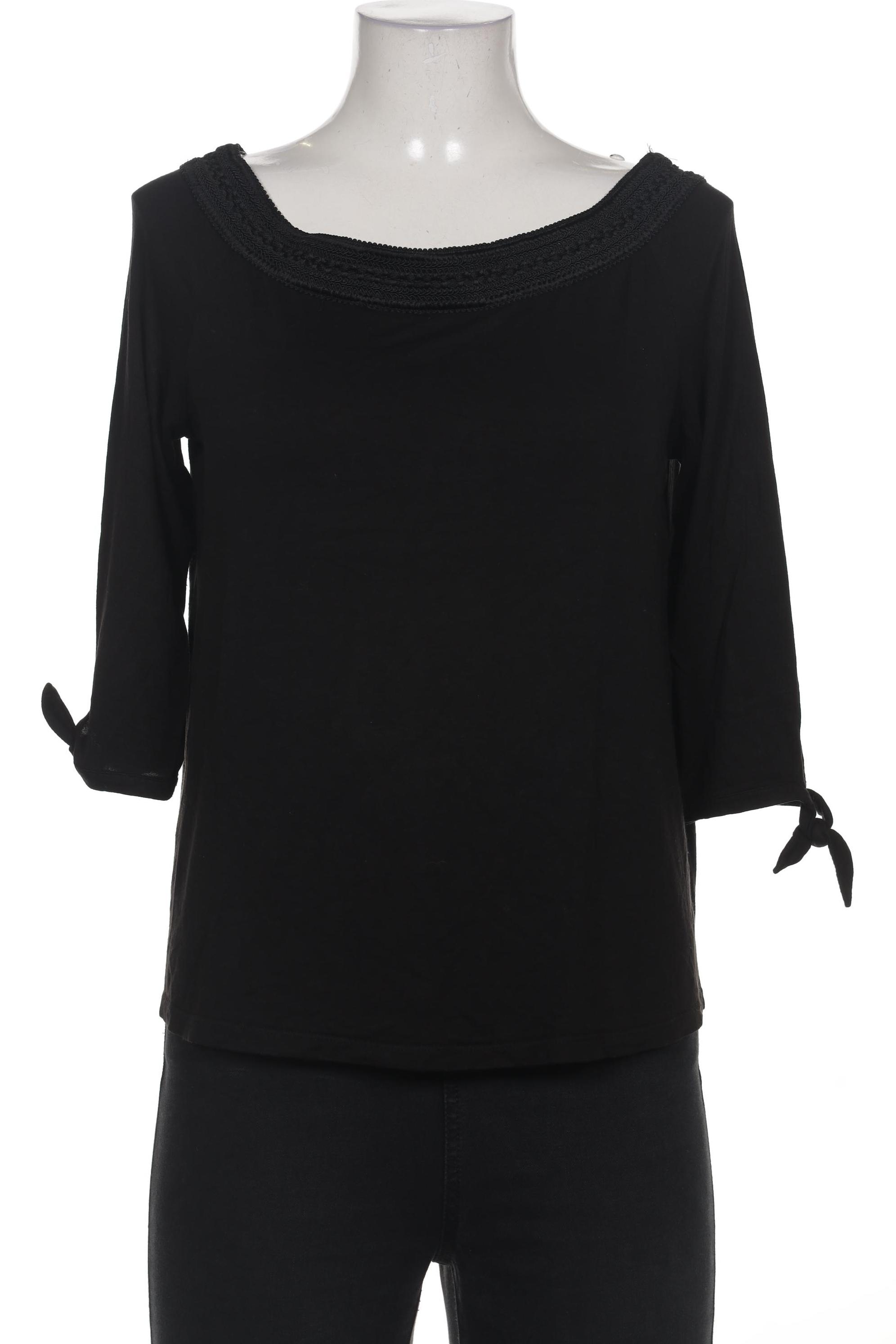 

Comma Damen Langarmshirt, schwarz, Gr. 40