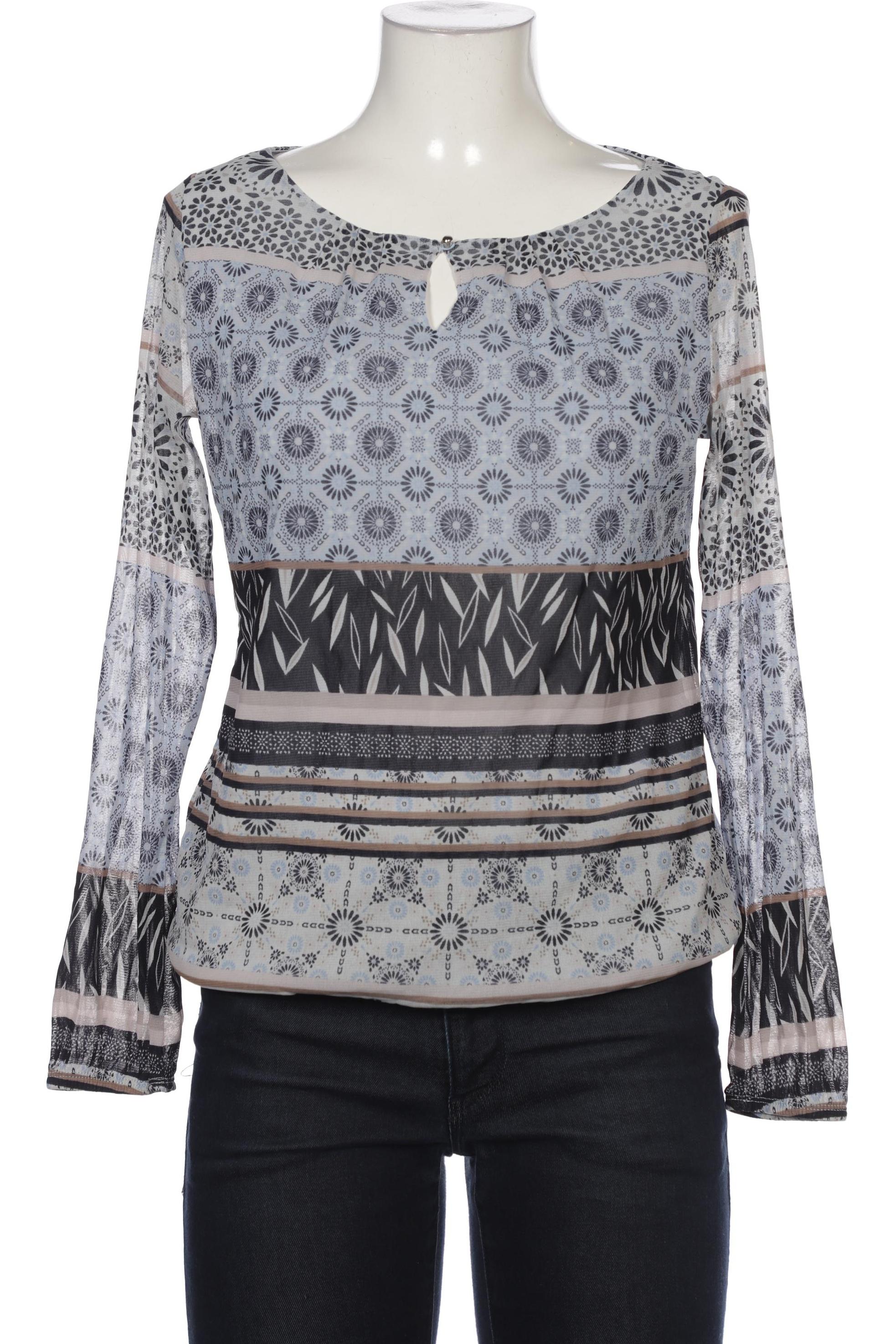 

Comma Damen Langarmshirt, blau, Gr. 38