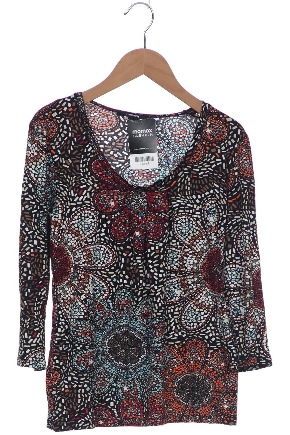 

Comma Damen Langarmshirt, mehrfarbig, Gr. 38