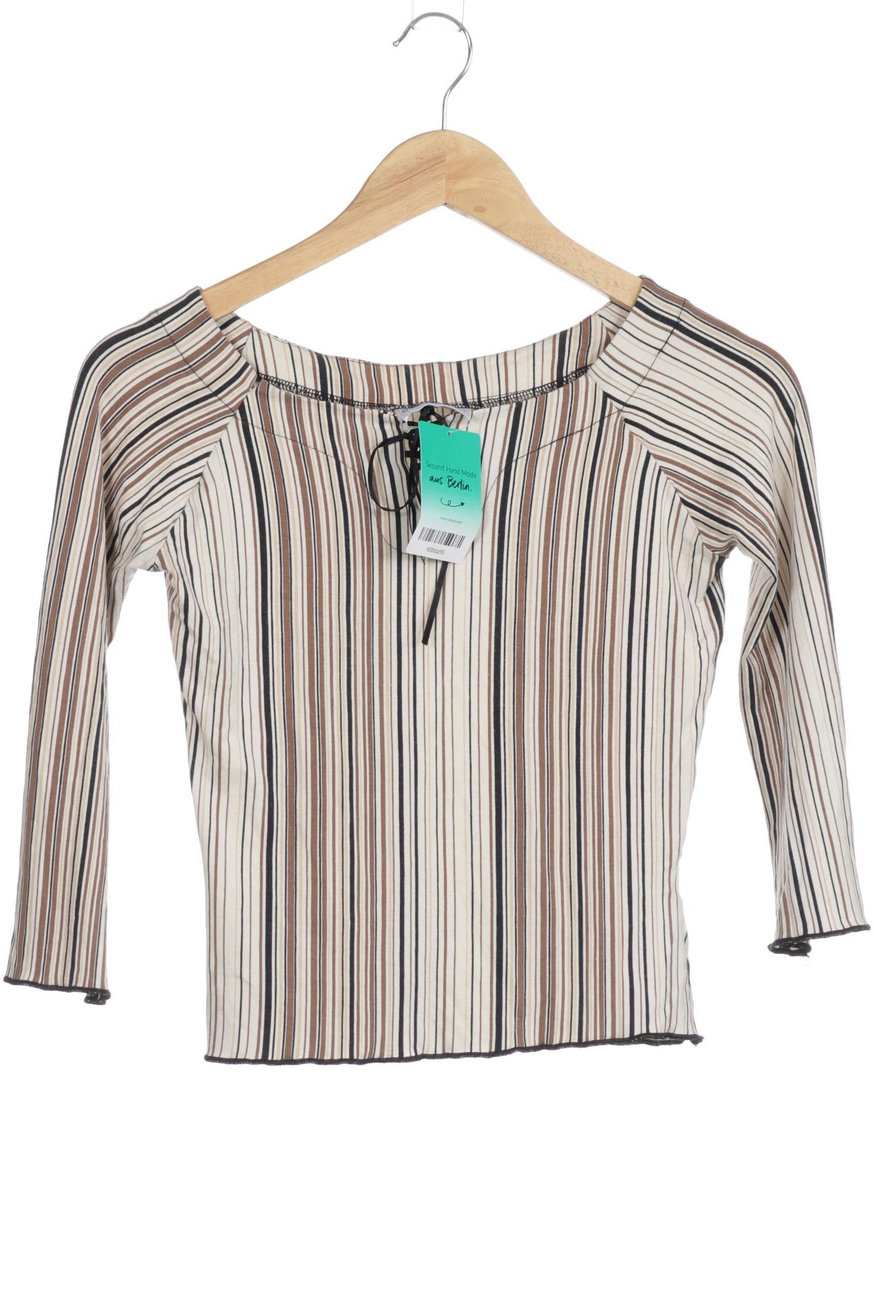 

Comma Damen Langarmshirt, beige, Gr. 34
