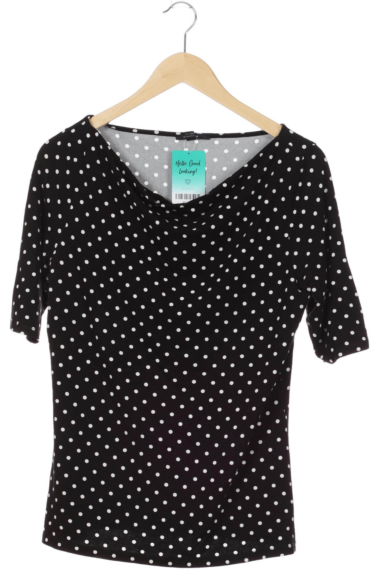 

Comma Damen Langarmshirt, schwarz, Gr. 42