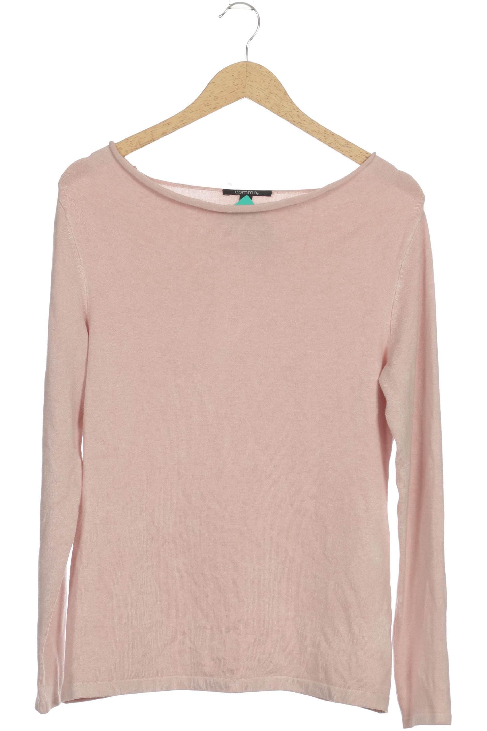 

Comma Damen Langarmshirt, pink, Gr. 40