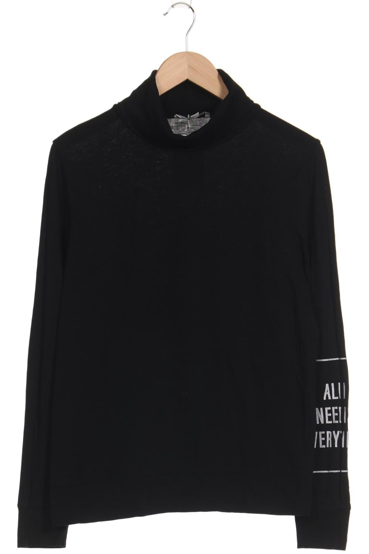 

Comma Damen Langarmshirt, schwarz, Gr. 40