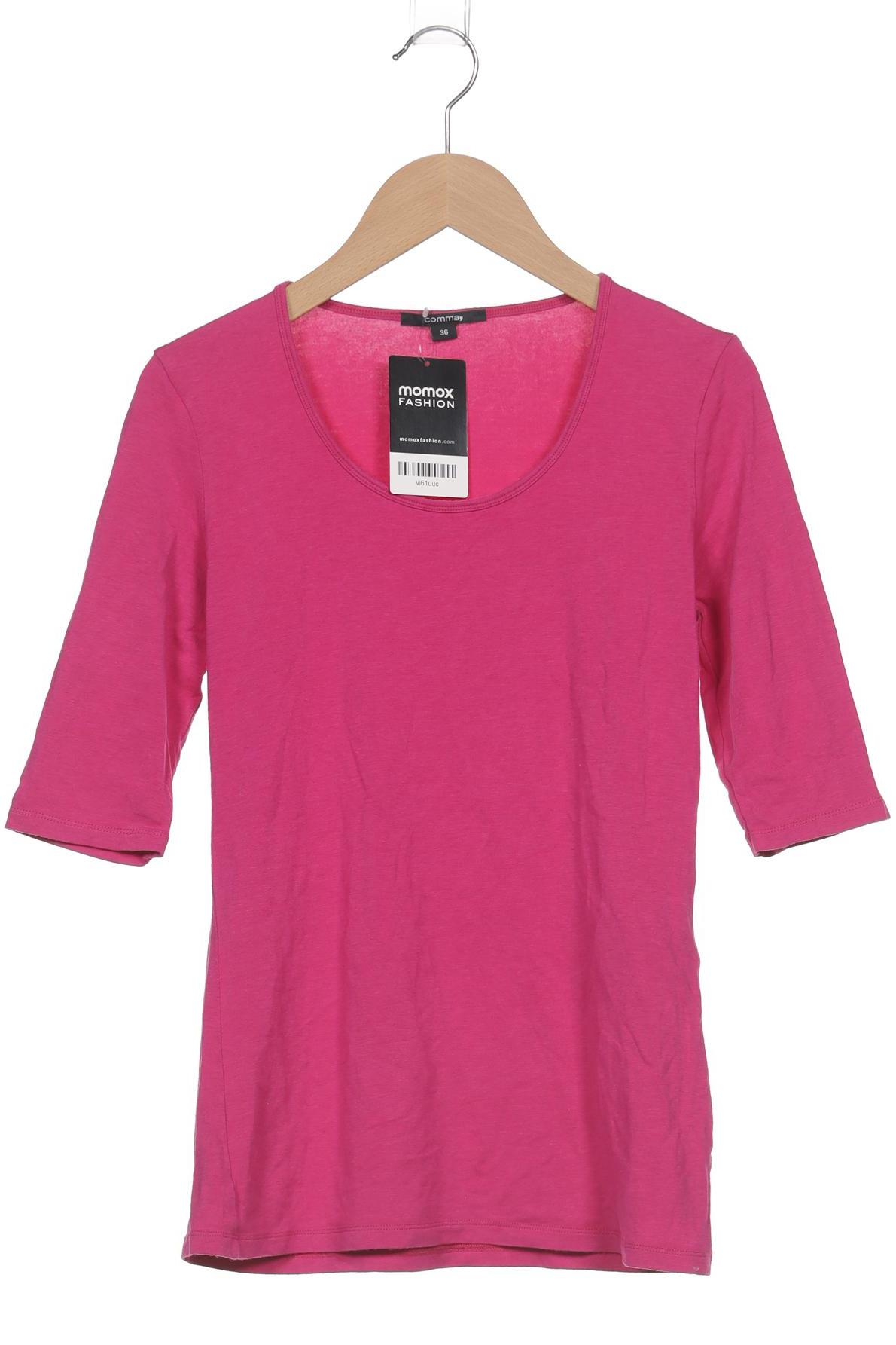 

Comma Damen Langarmshirt, pink, Gr. 36