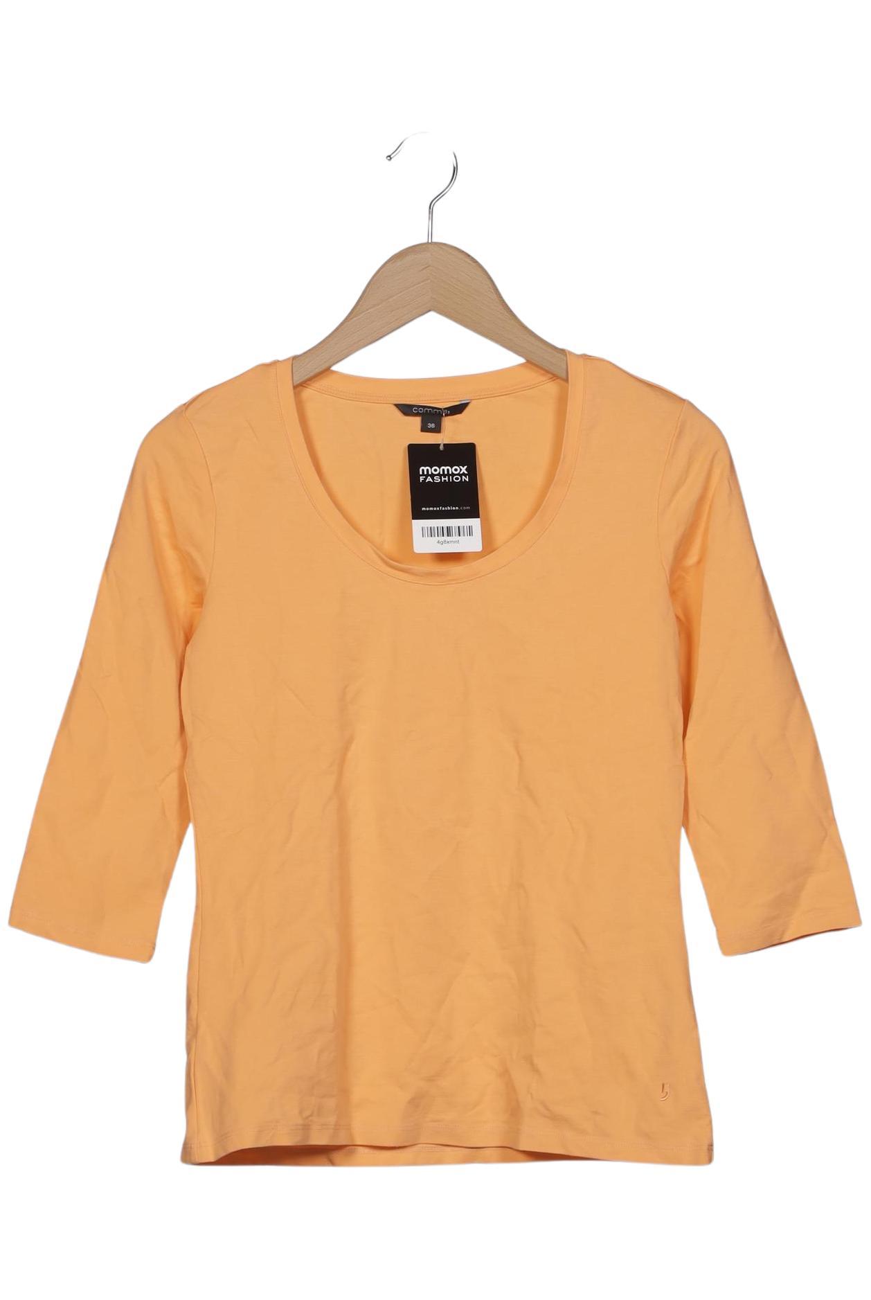 

Comma Damen Langarmshirt, orange, Gr. 36