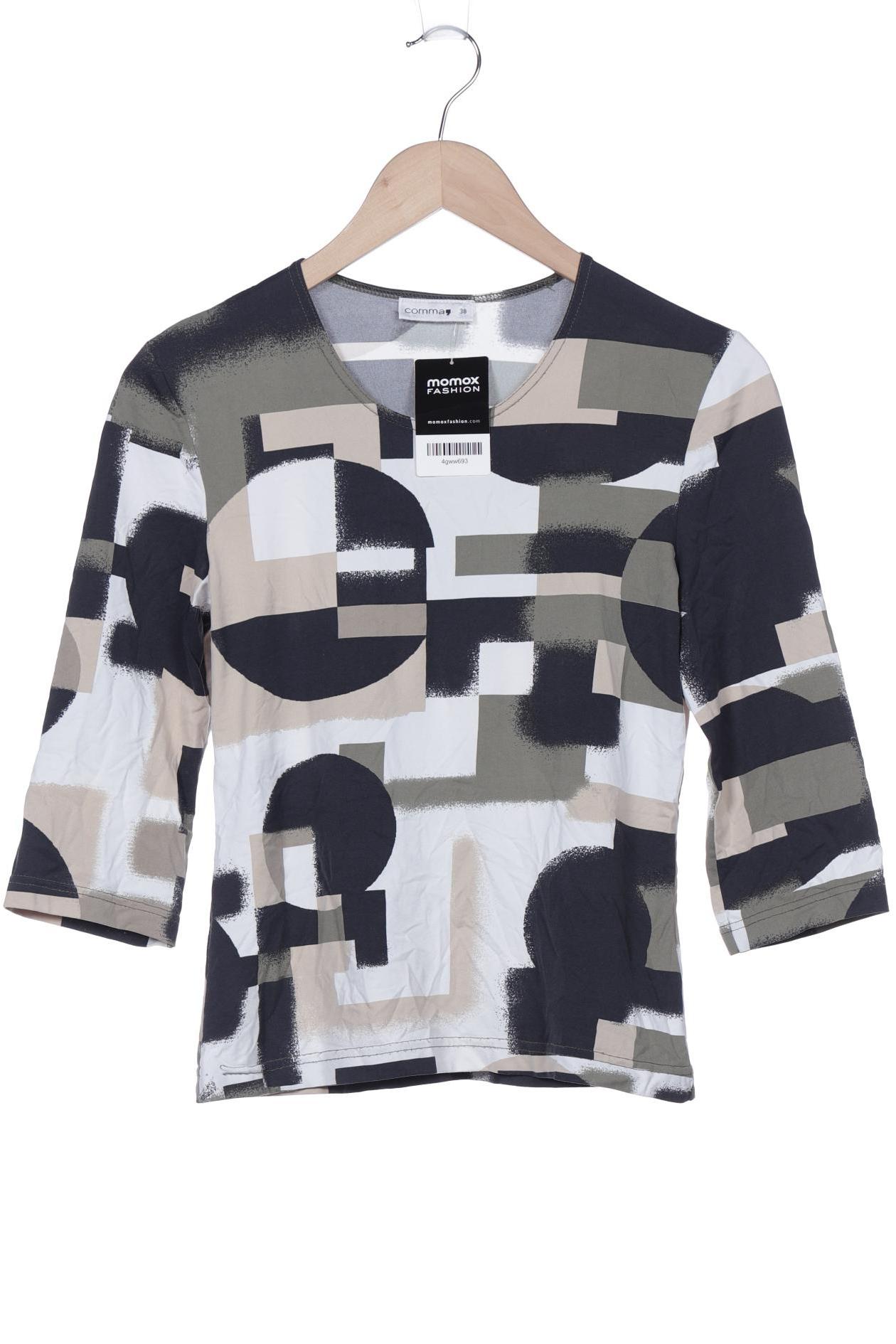 

Comma Damen Langarmshirt, grün, Gr. 38