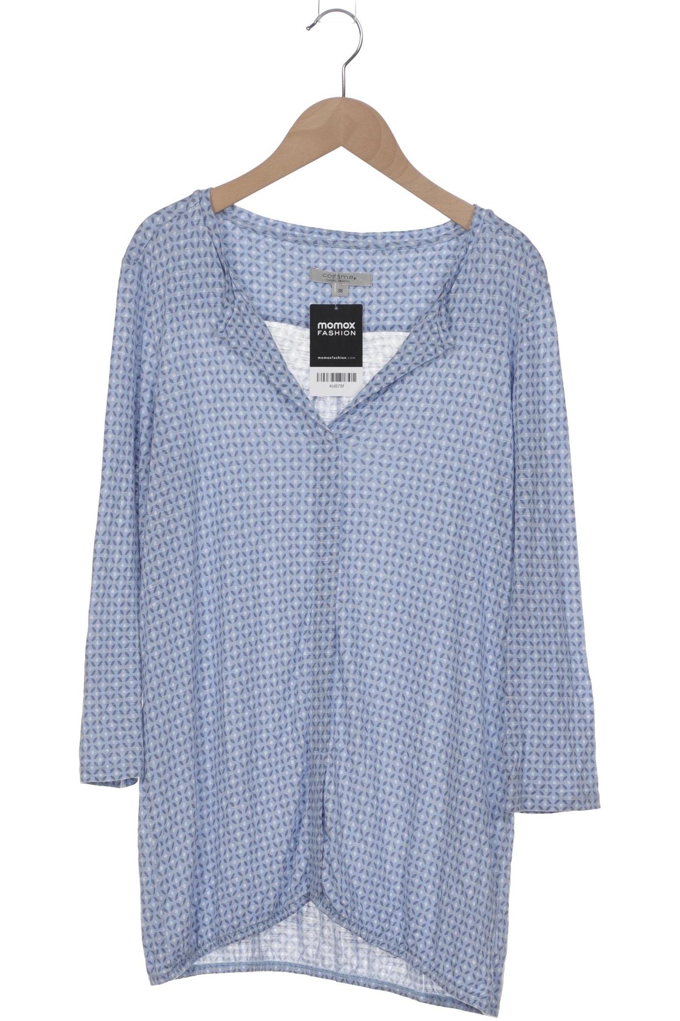

Comma Damen Langarmshirt, blau, Gr. 38
